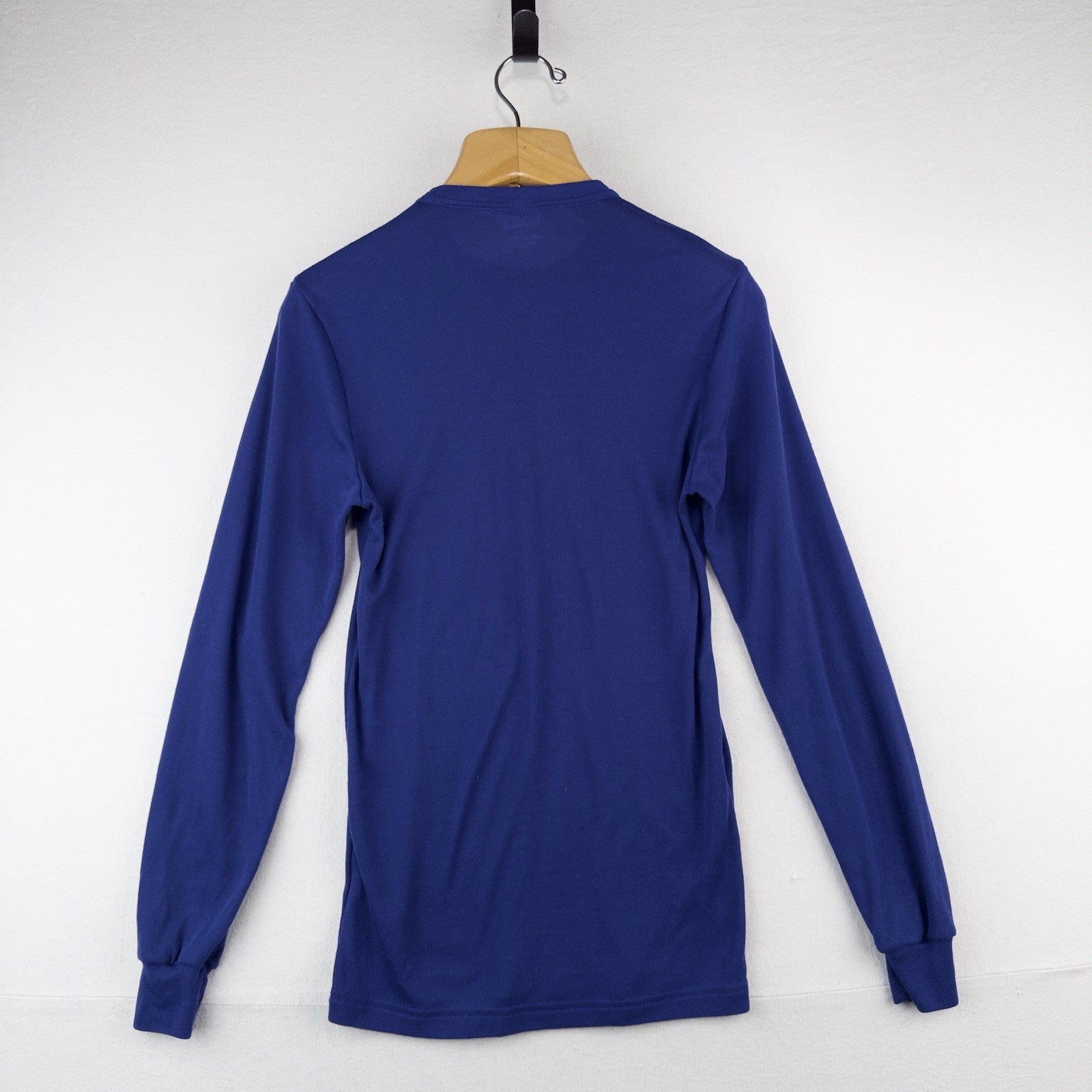 70’s Vtg Patagonia Capilene Shirt Men’s Medium Blue Long Sleeve Thin Made In USA