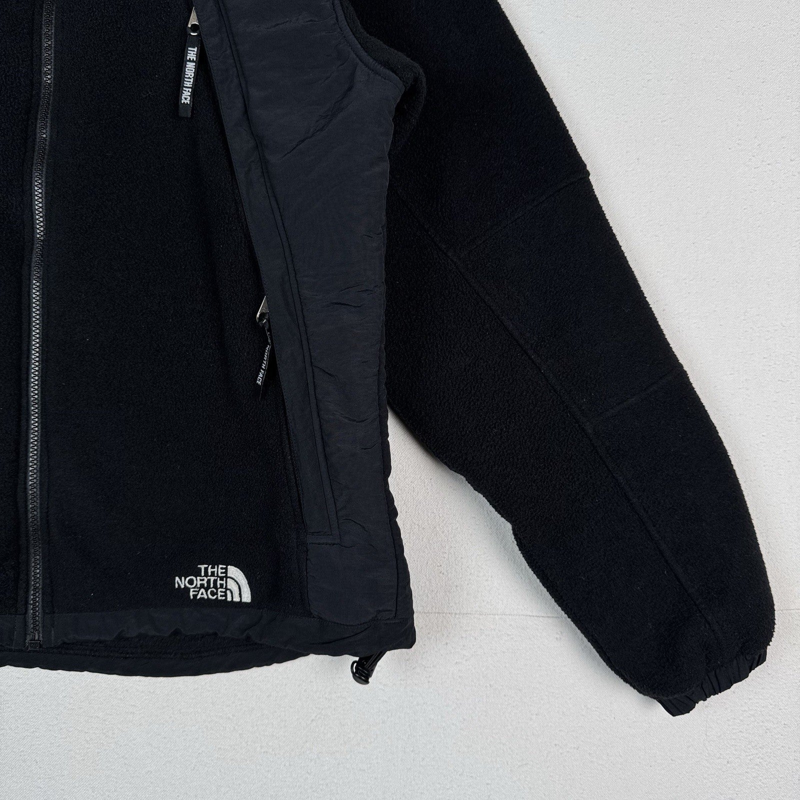 Vintage The North Face Polar Sun Men’s Fleece Jacket Black Medium