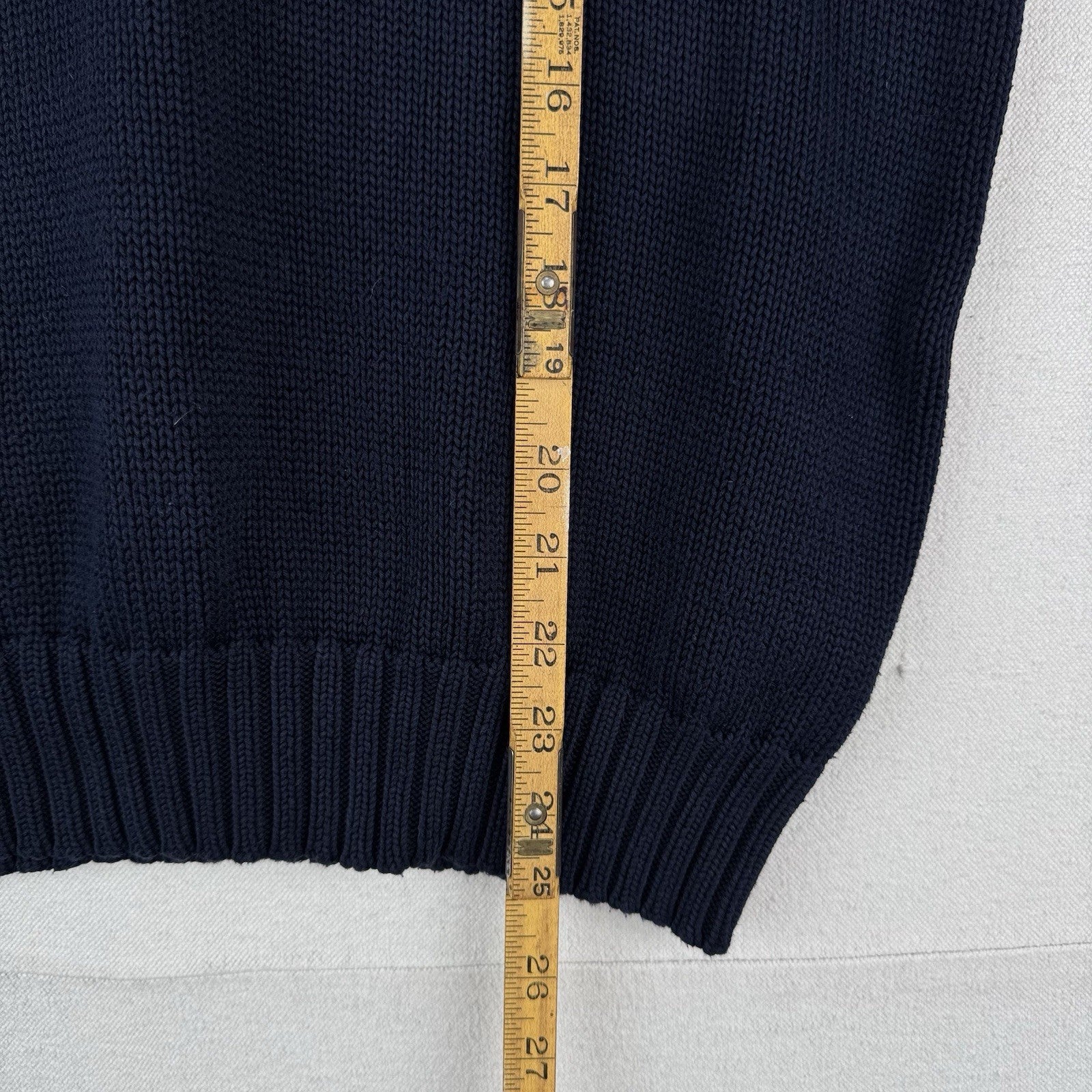 90’s Vtg Polo Ralph Lauren Sweater Vest Mens Small Blue V-Neck Blue Pony