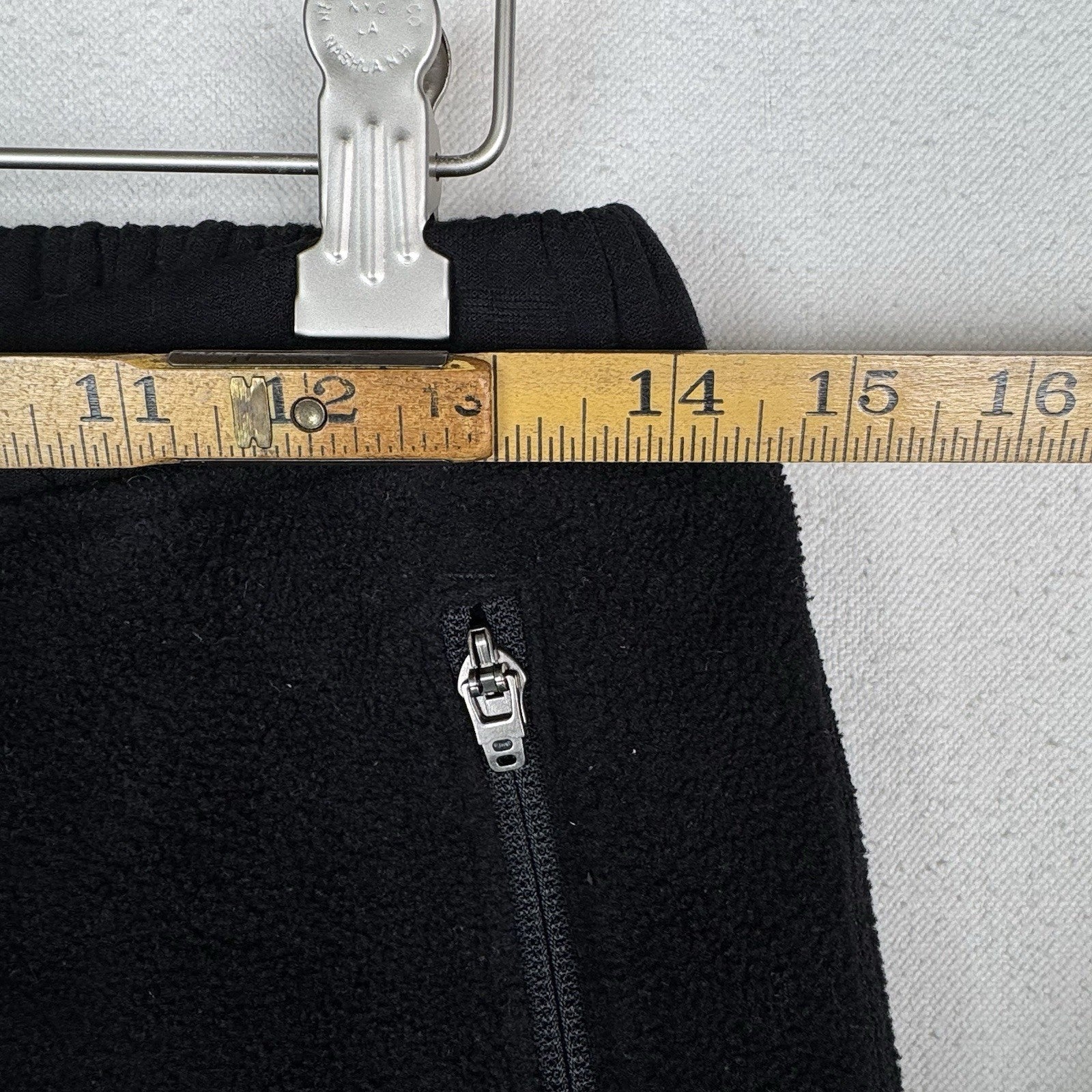 REI Fleece Pants Men's Medium M Polar Tapered Black 28x30 *Read