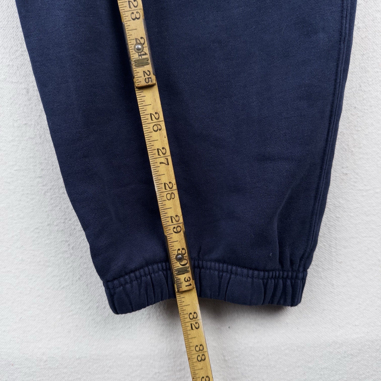 90's Vtg Polo Ralph Lauren Men's XL Sweatpants Jogger Pants Cotton Navy Blue