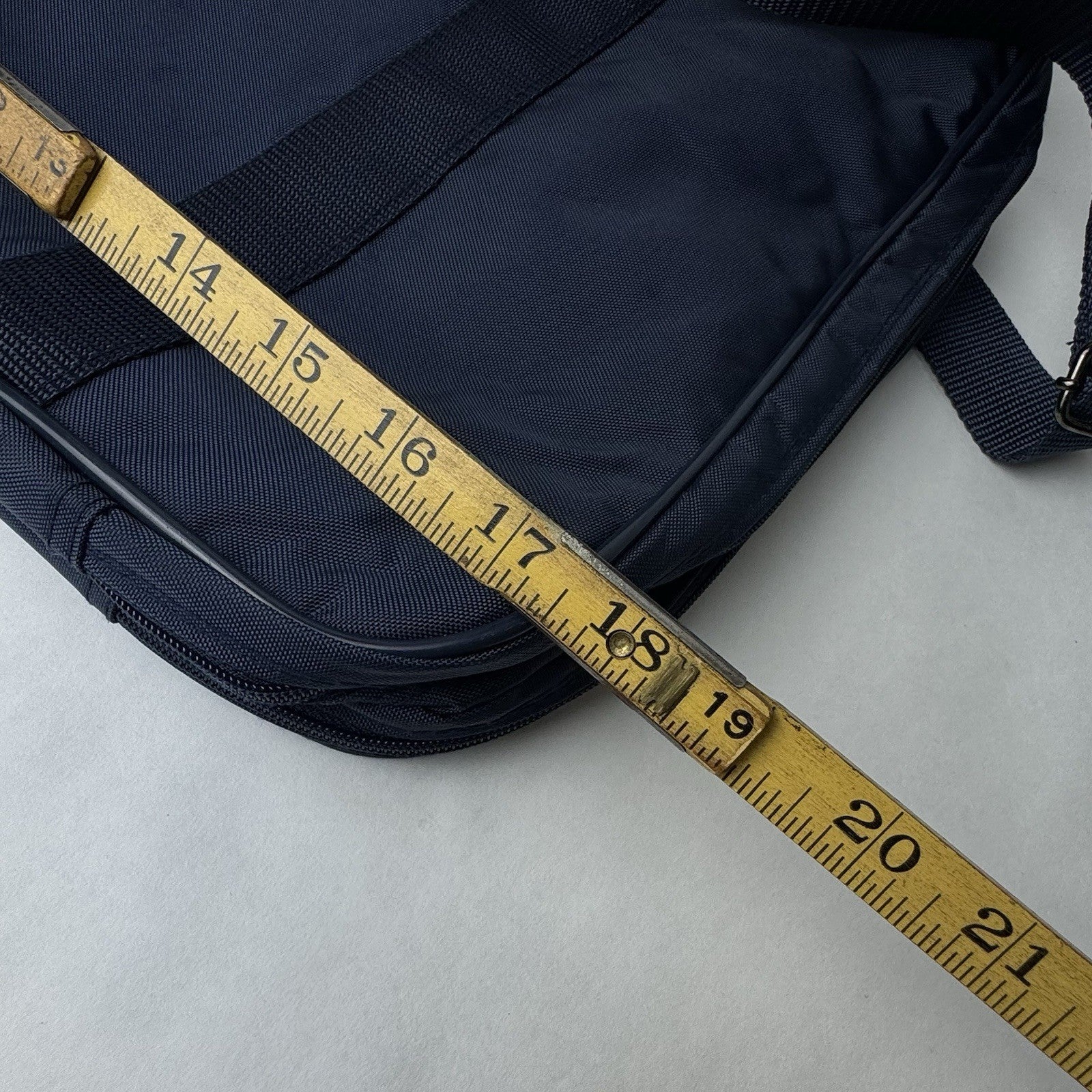 United States Air Force Laptop Carryall Luggage Bag Canvas Embroidered 18”x3x14”