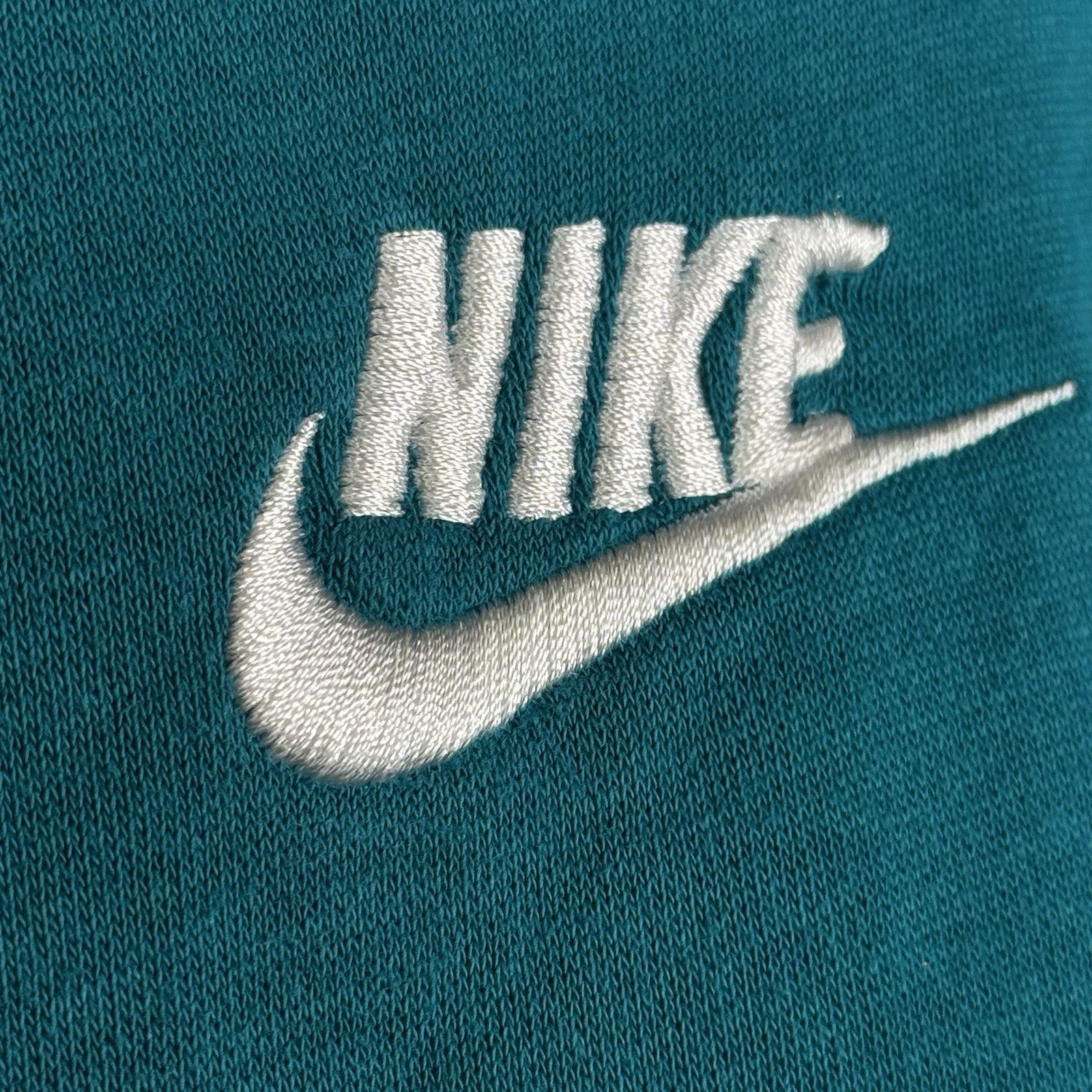 Nike Sweatshirt Youth Medium Teal Blue Sportswear Club Fleece Pullover