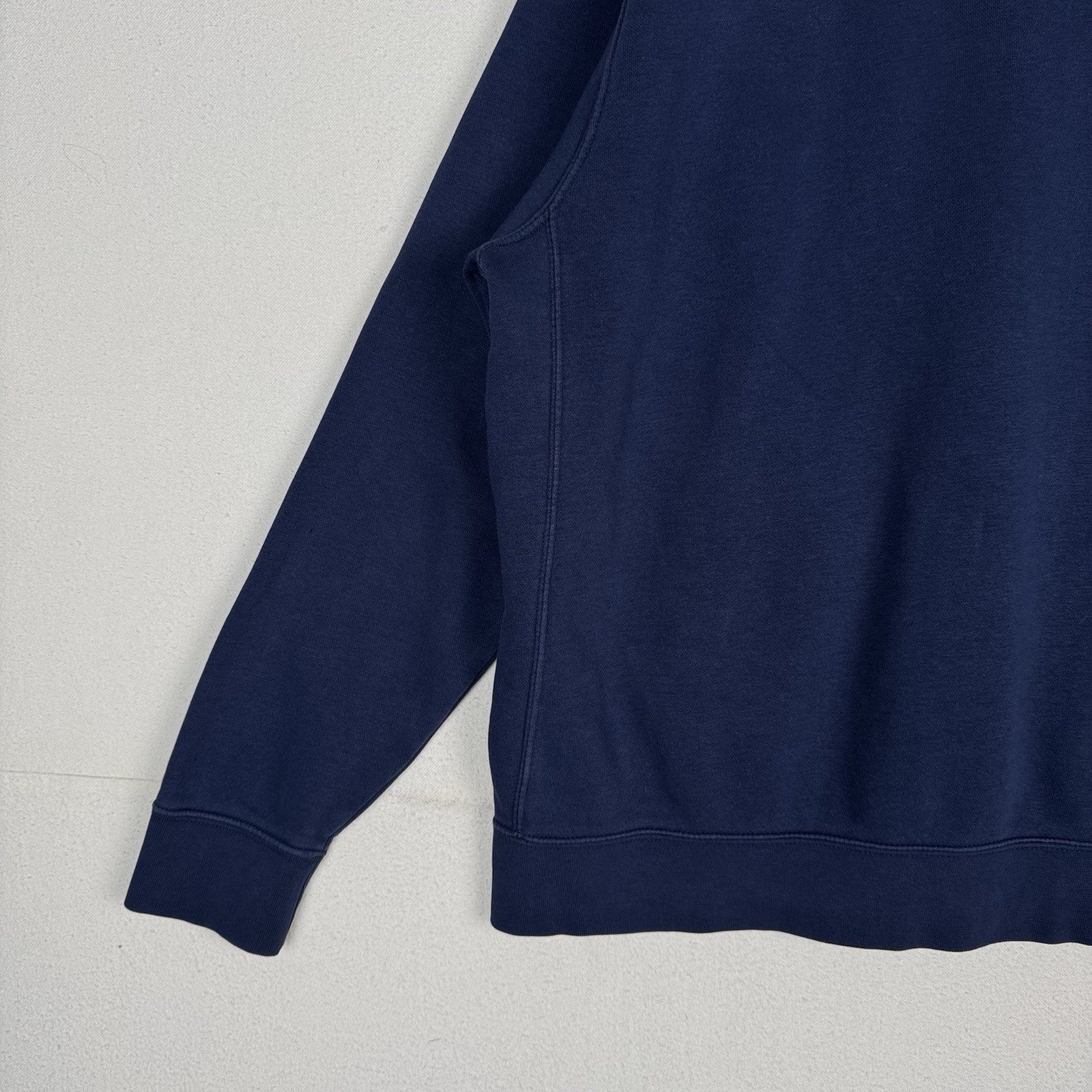 Nike Sportswear Club Fleece Hoodie Mens XL Navy Blue Pullover Swoosh Sweatshirt