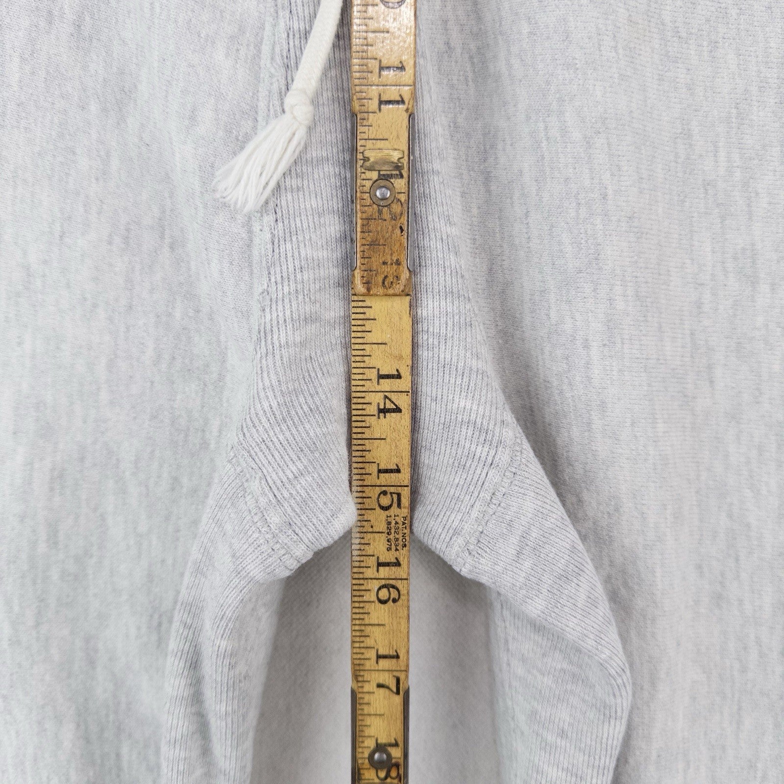 80's Vtg Champion Reverse Weave XL Gray Blank Sweatpants Crotch Gusset USA