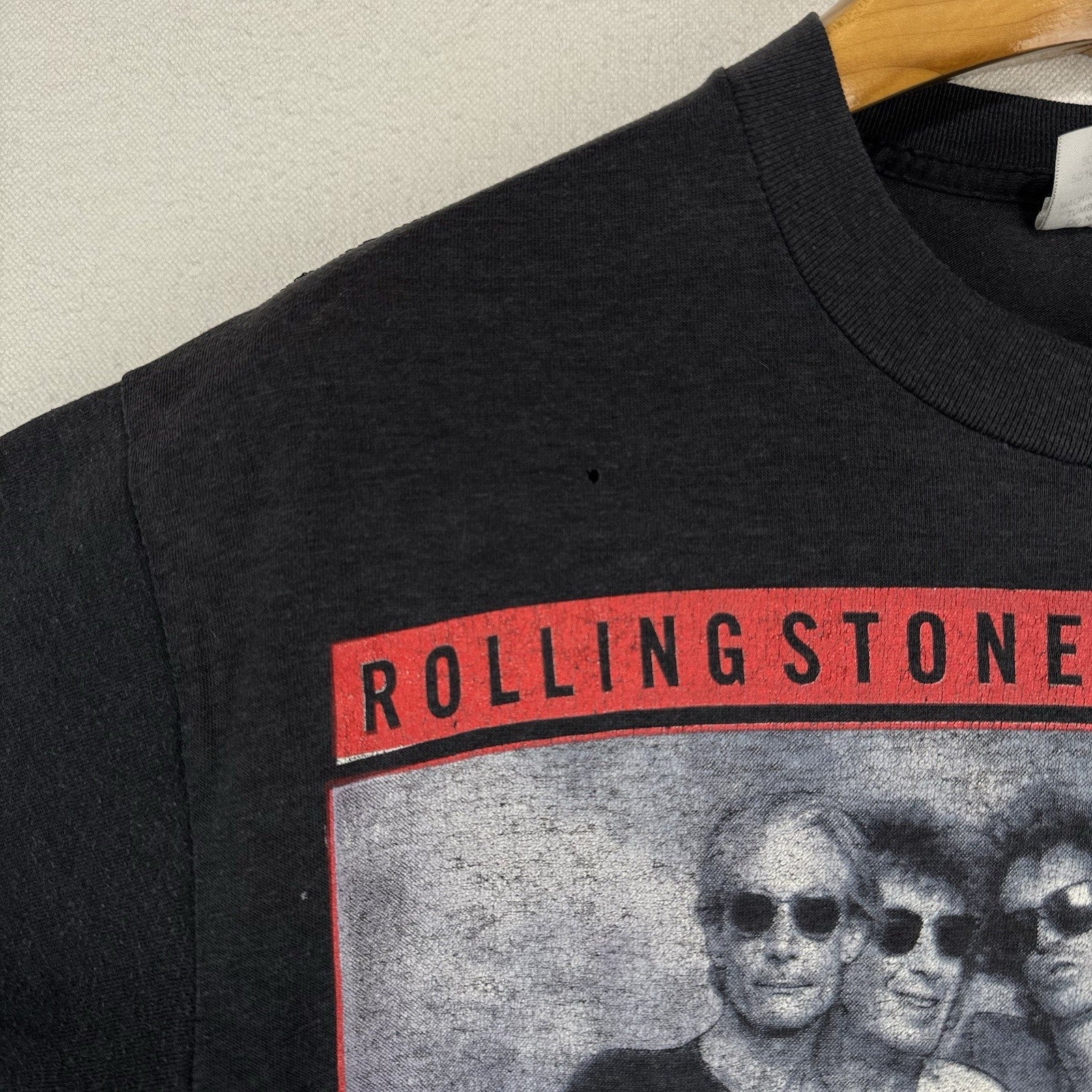 Vintage 1989 The Rolling Stones Steel Wheels Tour T-Shirt Mens XL Made USA