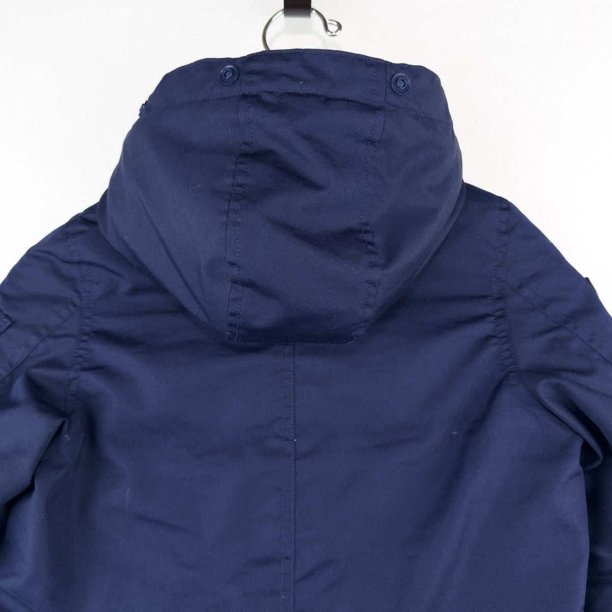Polo Ralph Lauren Boy's 7 Blue Hooded Parka Jacket *No Hood Fur