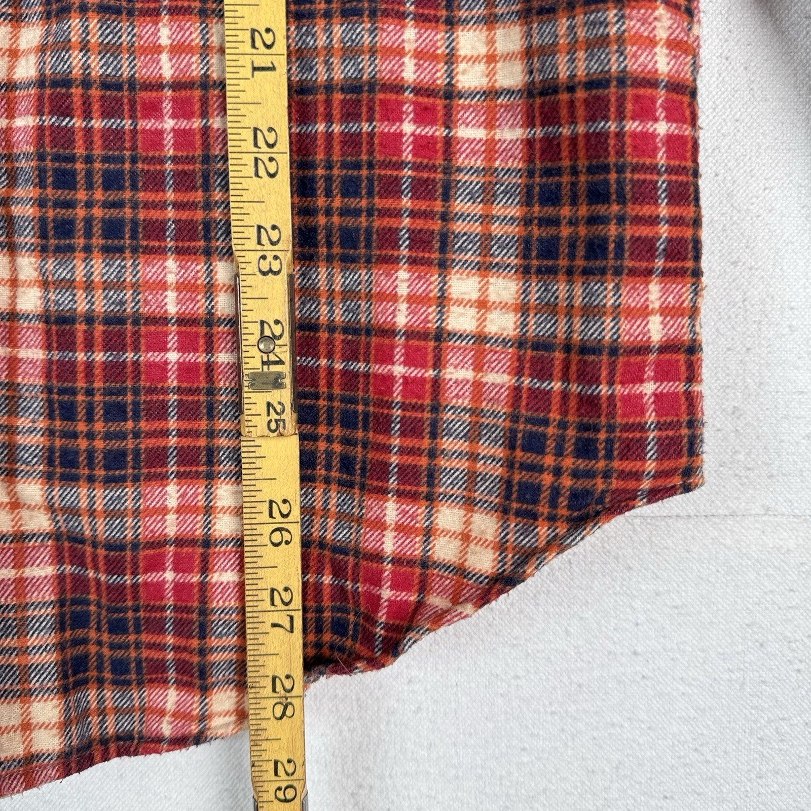 Vintage 70s Sutton Quilted Flannel Shirt Mens Small Tartan Plaid Lined Grunge
