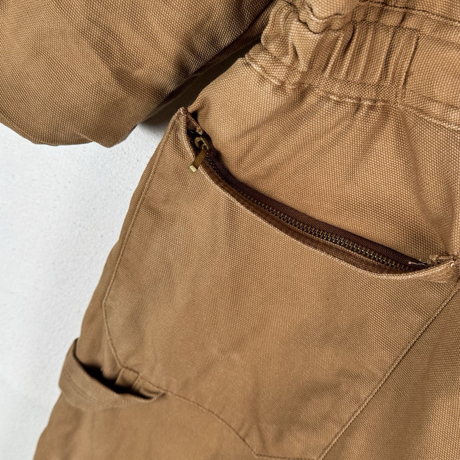 Dickies Premium Insulated Quilted Coverall 2X-RG Brown Duck 42X28