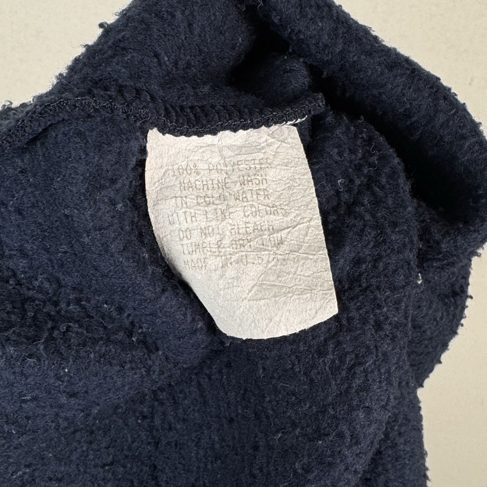Vintage 90's Caesars Fleece Sweatshirt Blue Logo Size XL Unisex Made In USA