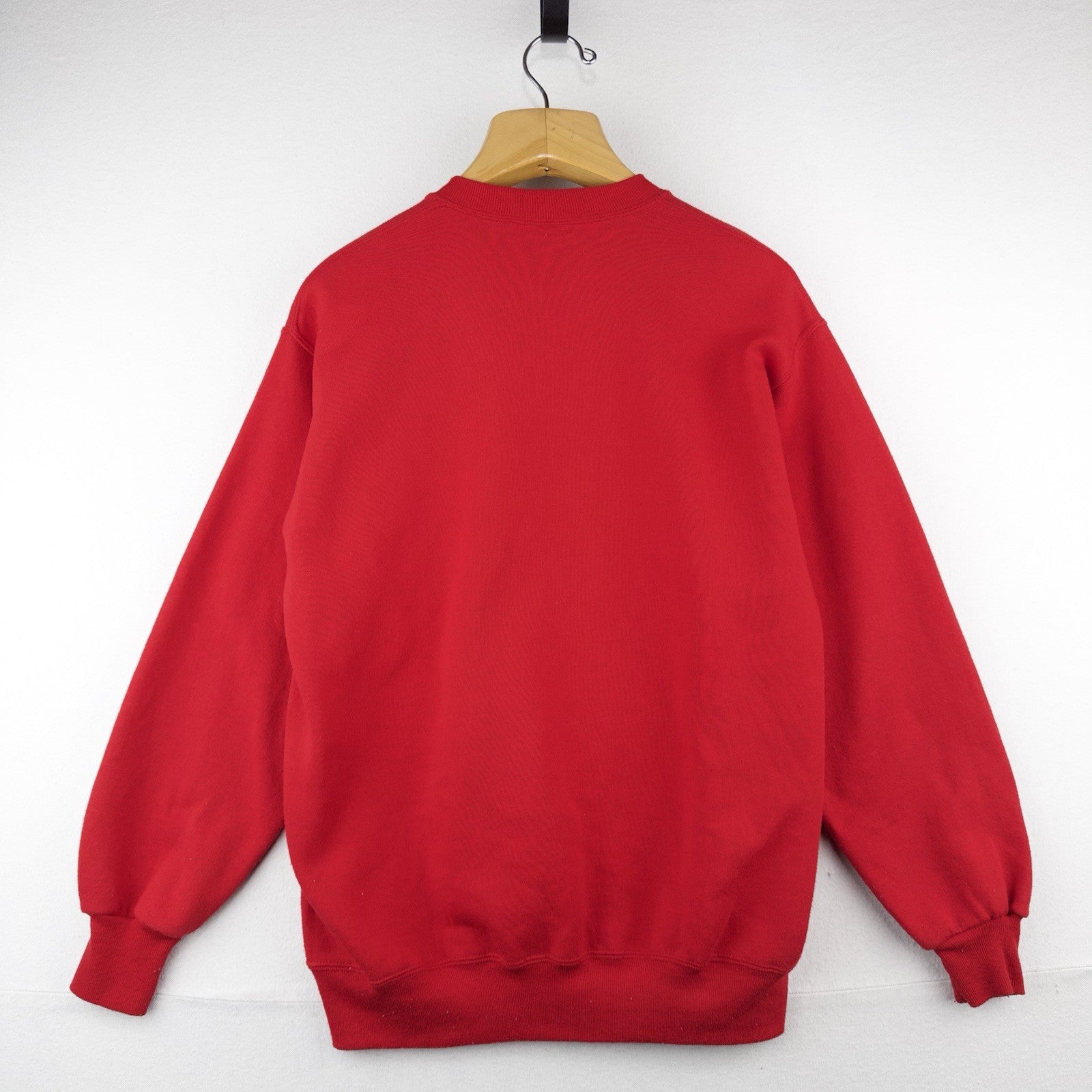 80's Vtg YMCA Milwaukee Men's L Red Crewneck Sweatshirt Made In USA