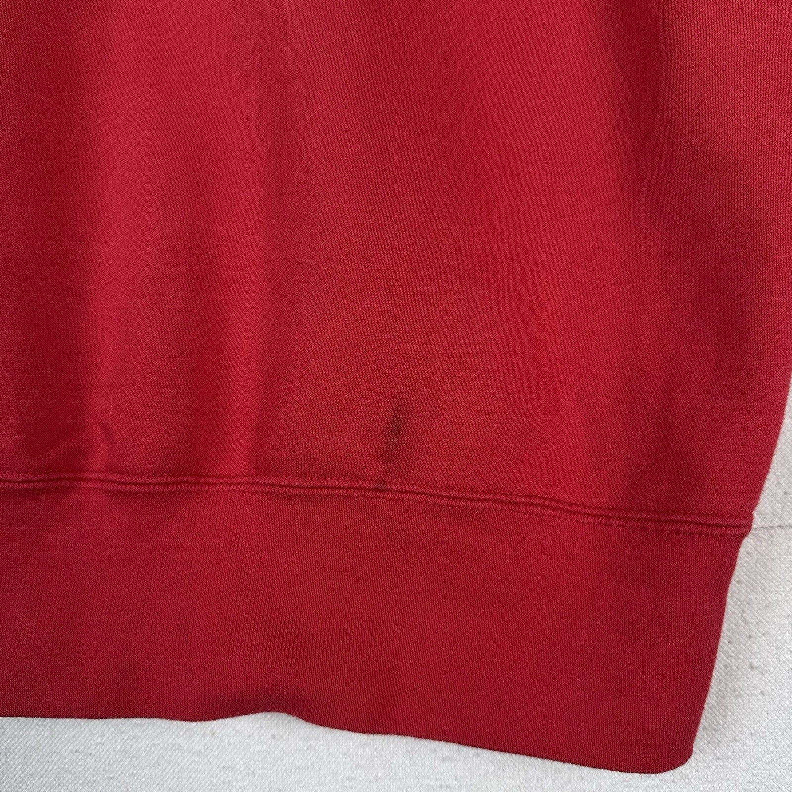 Polo Ralph Lauren Sweater Vest Men's L Red Sleeveless Double Stripe V-Neck Golf