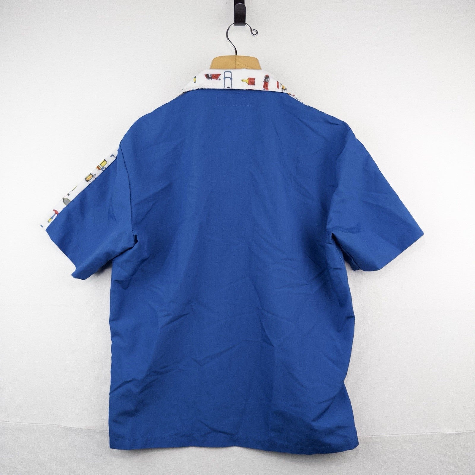 80’s Vtg True Value Graphic Employee Uniform Shirt Size Large Hardware Store