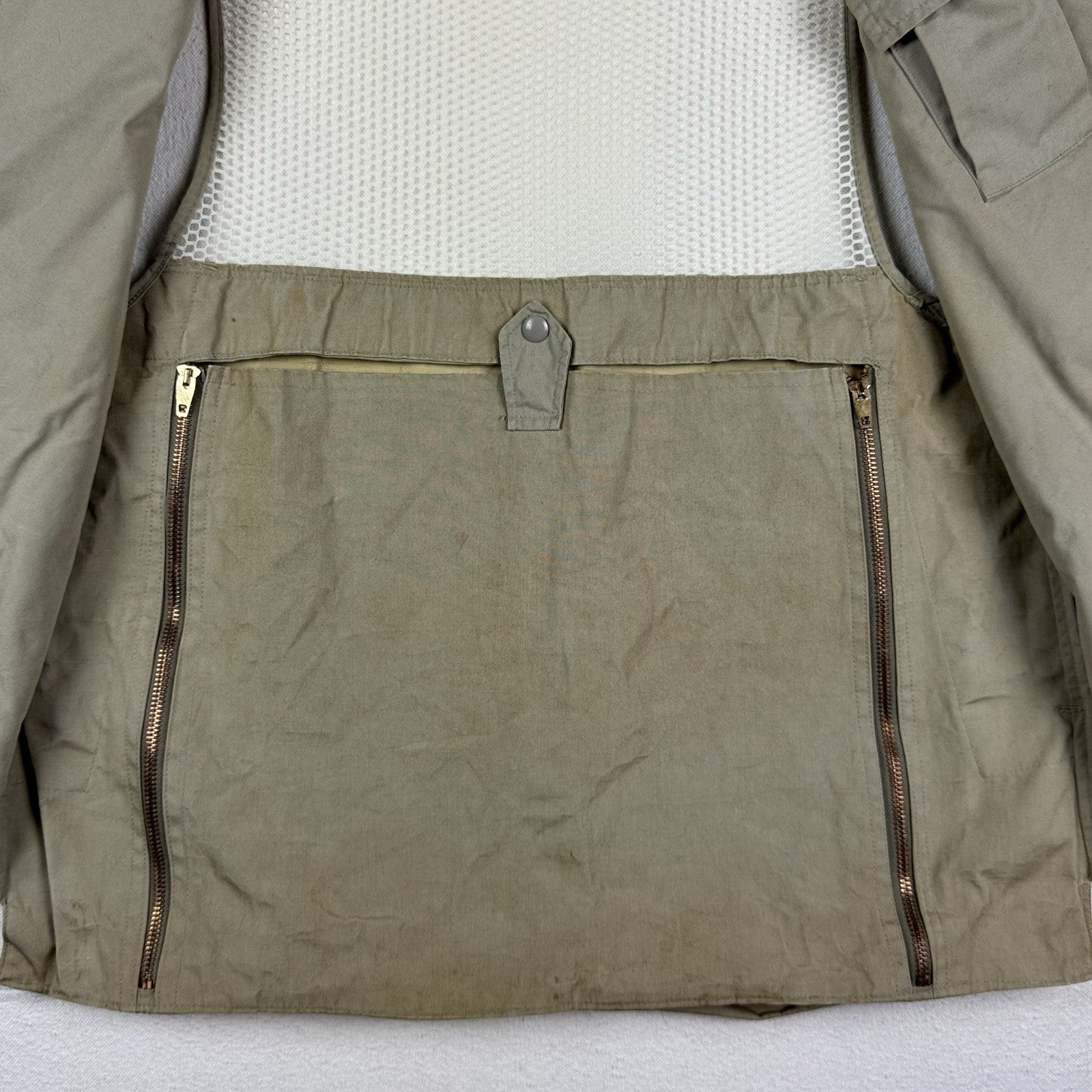 Vintage 60/70's Abercrombie and Fitch Safari Hunting Vest Made In USA