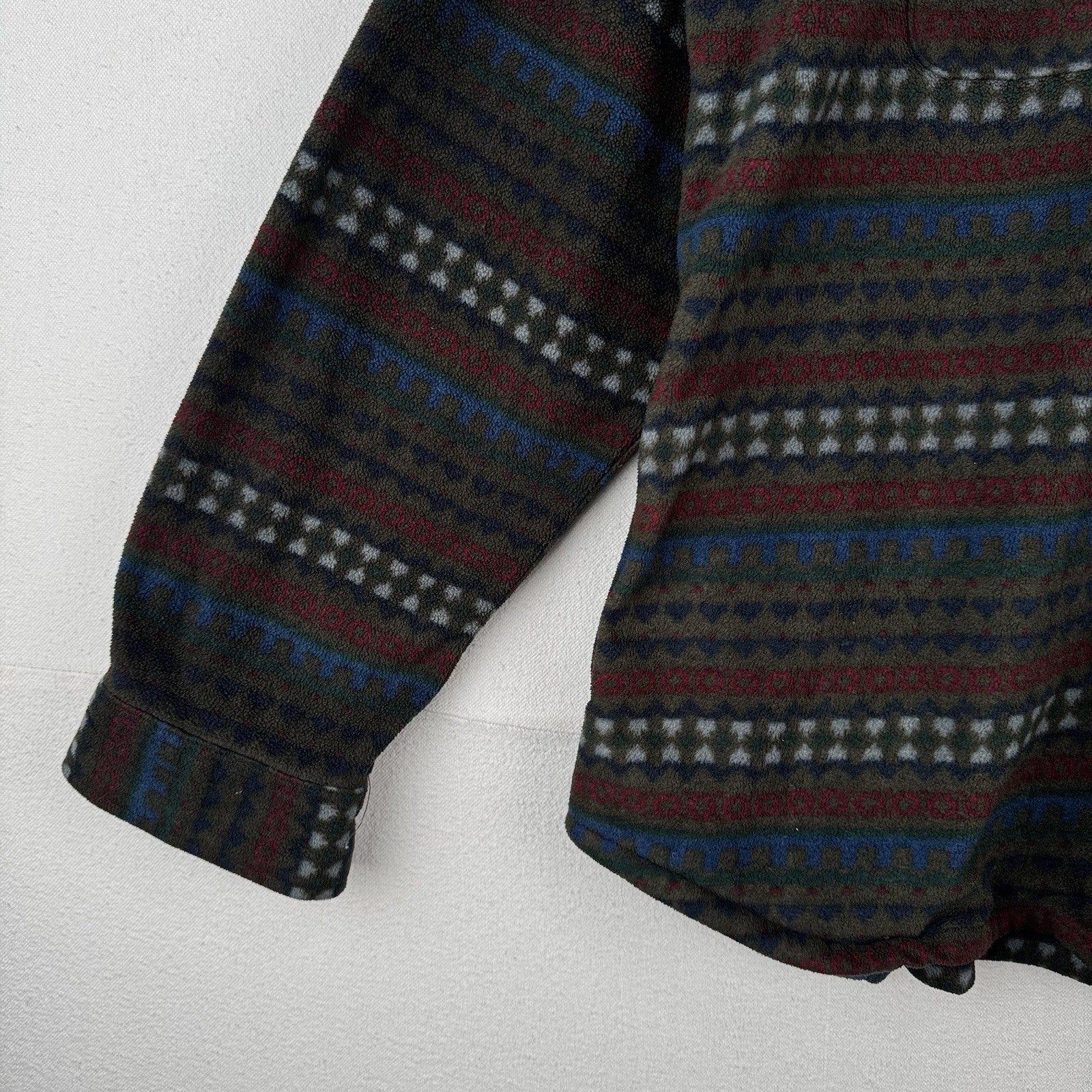 Vintage Ralph Lauren Chaps Men’s XL Southwestern Fleece 1/2 Zip Pullover Jacket