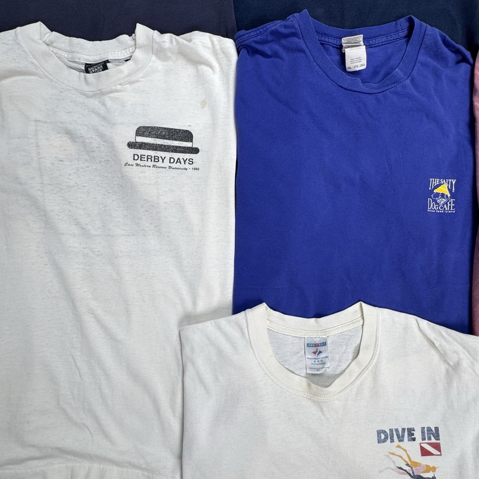 Lot of 10 Vintage T-shirt Wholesale Box M,L,XL,2XL