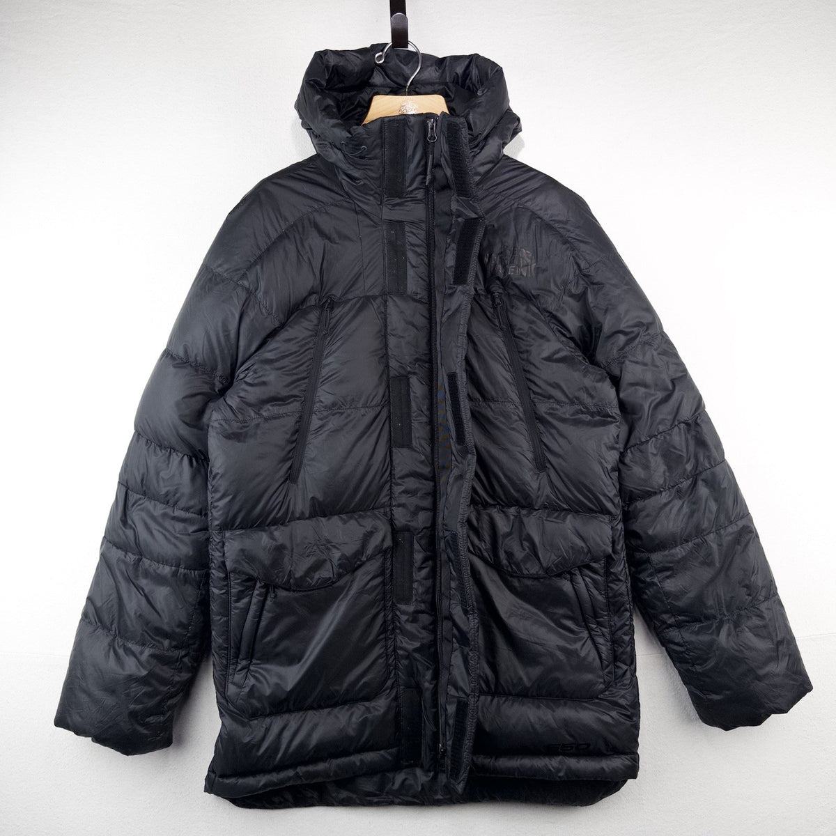 THE NORTH FACE Polar Journey Parka 550 Men’s L Black Hooded Ripstop