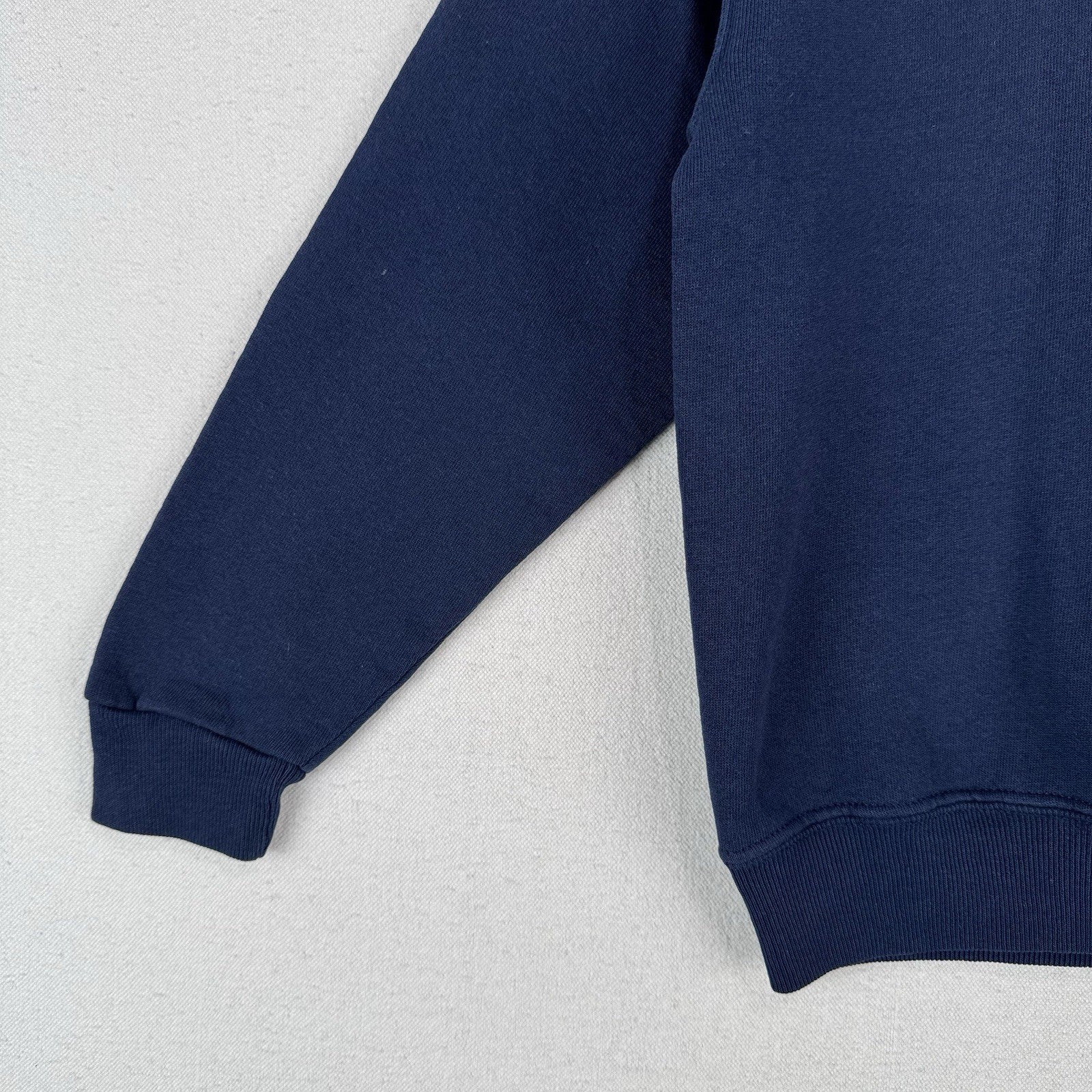 90’s Vtg Russell Youth Small (16x21) Crewneck Sweatshirt Blue Blank