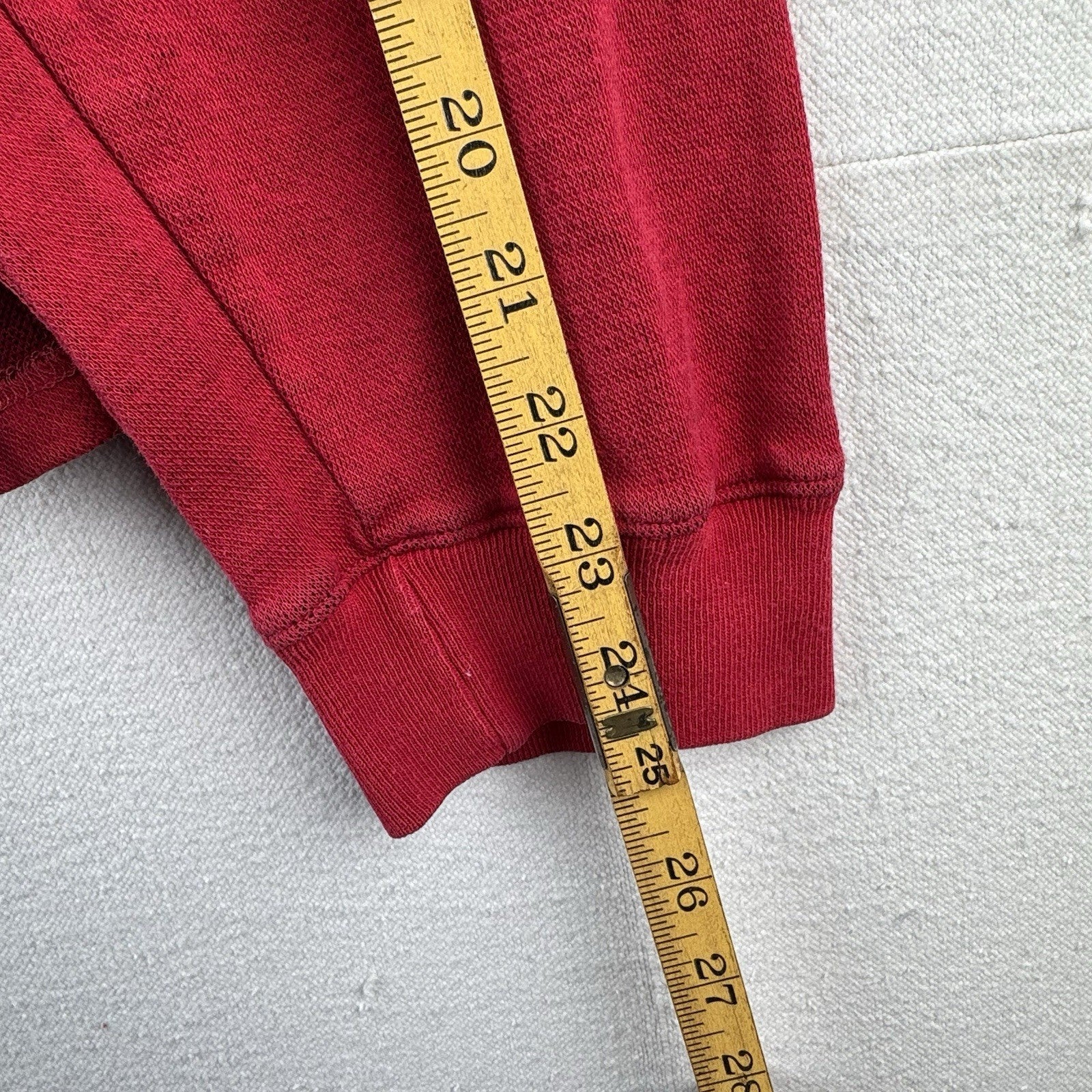 90s Vtg Ralph Lauren Polo Sport Red Turtleneck Spellout Sweater Mens XL Made USA