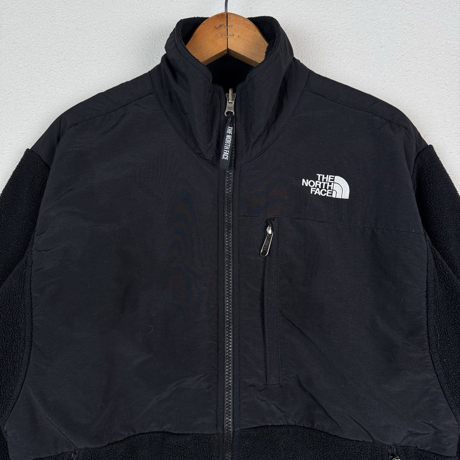 Vintage The North Face Denali Jacket Womens Black Small Fleece Full Zip Polartec