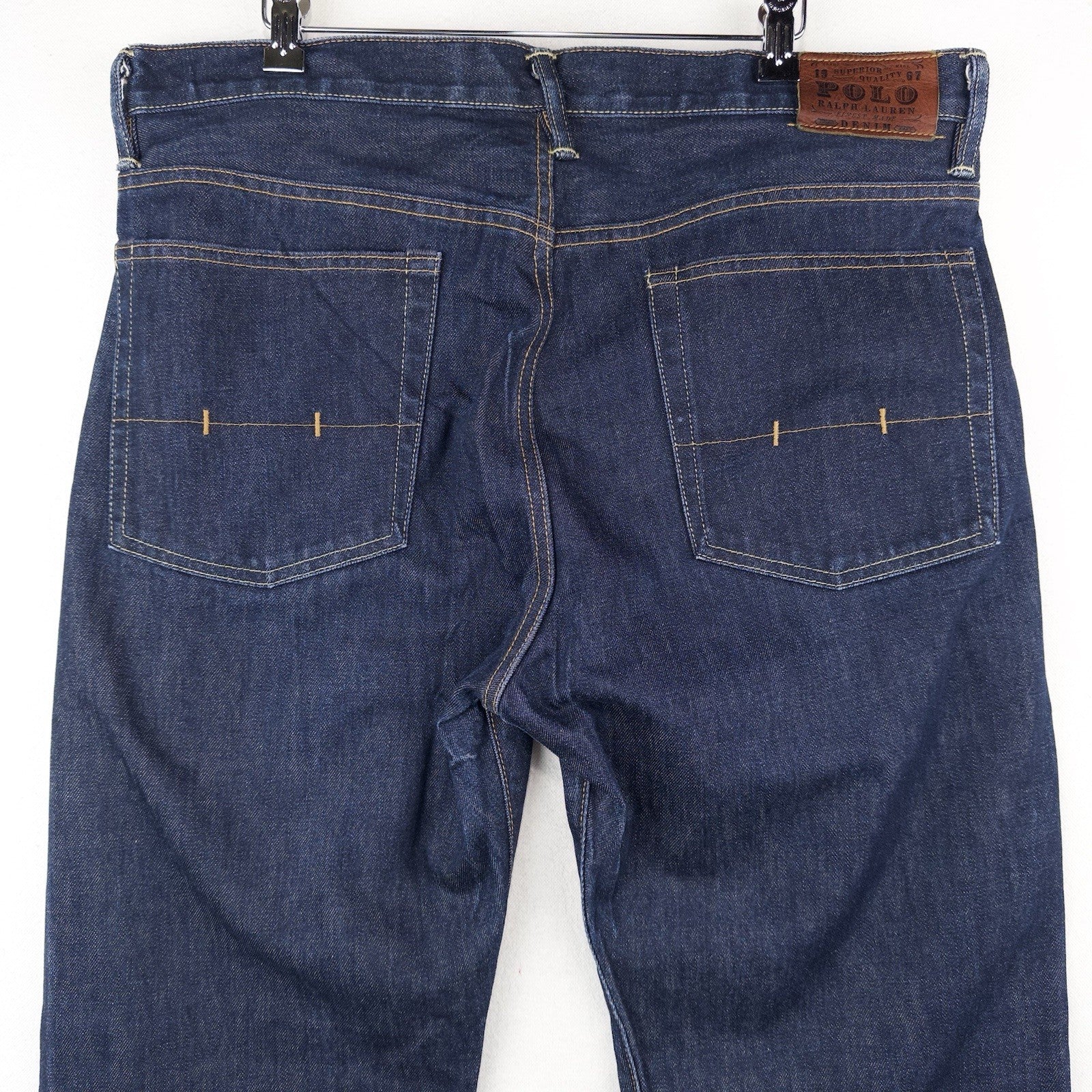 Polo Ralph Lauren Vintage 67 Straight Leg Jeans Men’s 36x34 Dark Wash