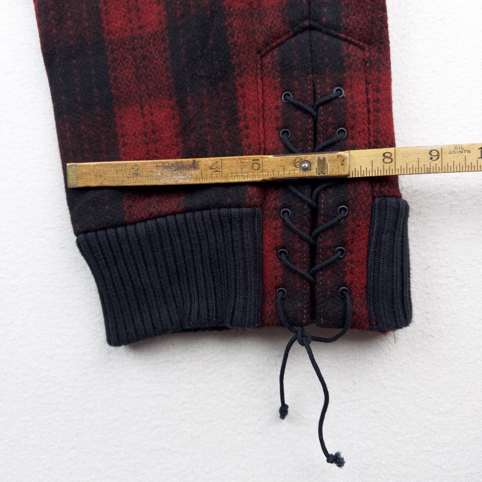 Polo Ralph Lauren Wool Buffalo Plaid Thick Hunting Pants Men’s 34x30 Red Black