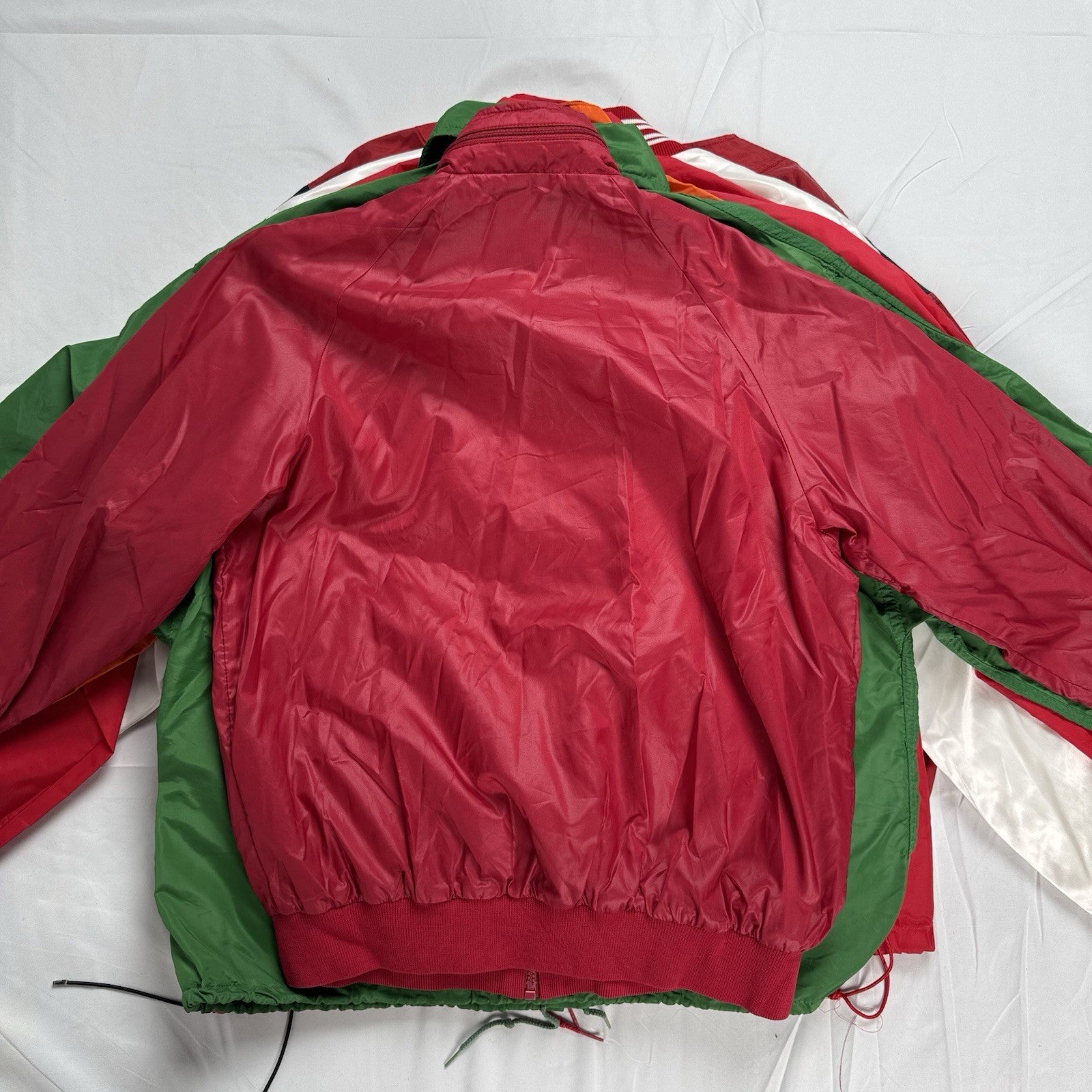 Lot of 10 Vintage 80s, 90s, 00s Windbreaker & Jacket Wholesale Box S,M,L,XL,2XL