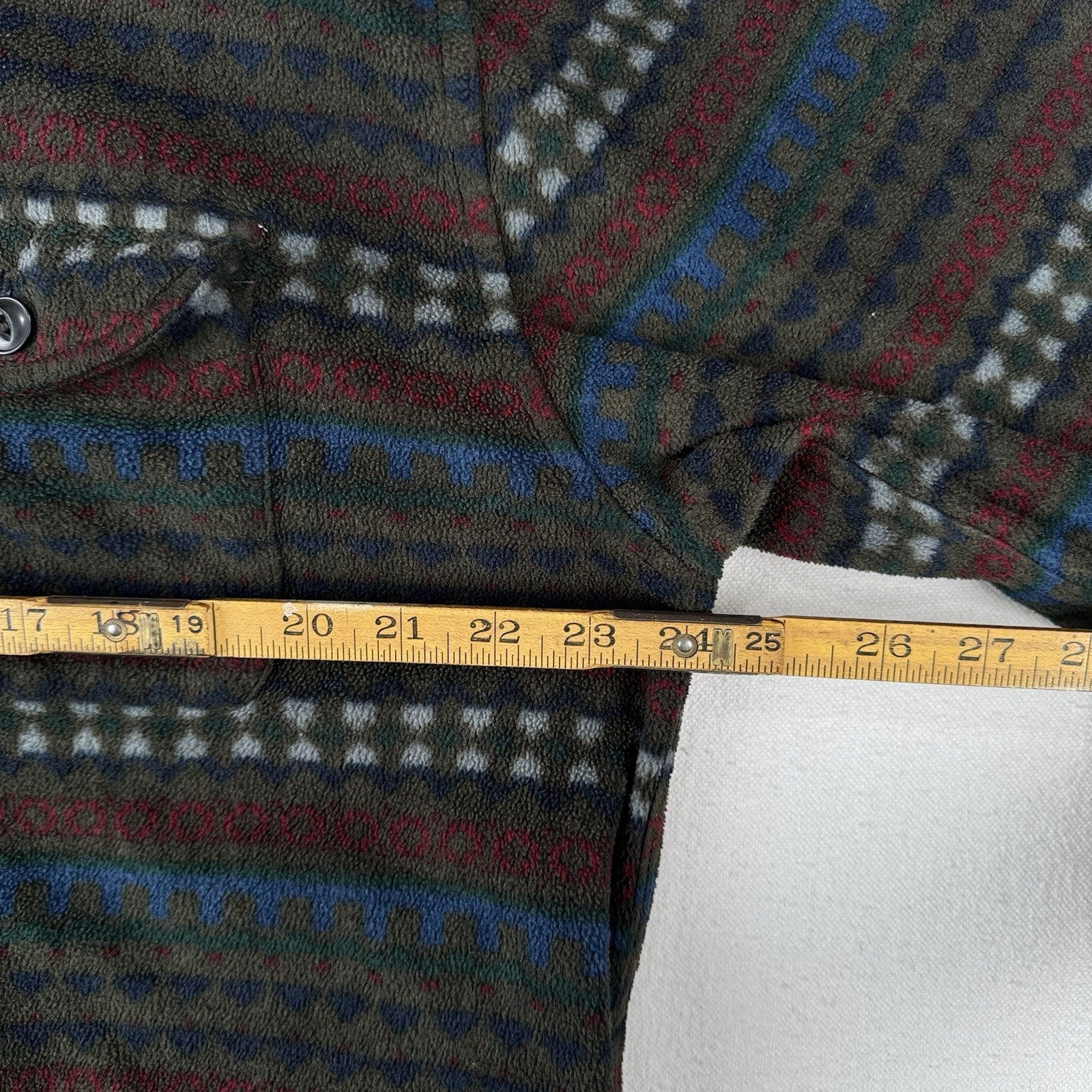 Vintage Ralph Lauren Chaps Men’s XL Southwestern Fleece 1/2 Zip Pullover Jacket