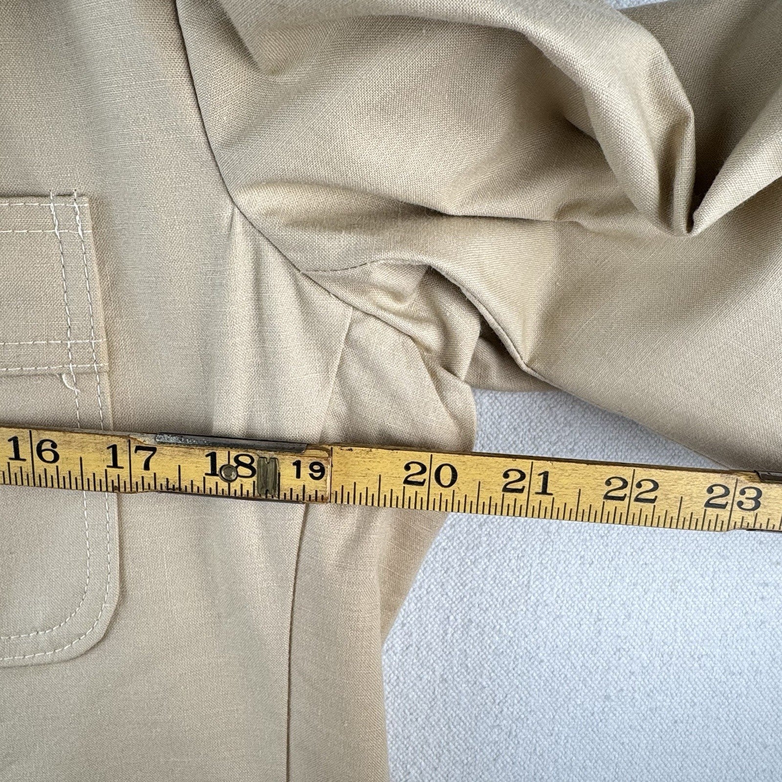 70's Vintage Separate By Lee Khaki Safari Suit Jacket 40 Pants 32x27 Made In USA