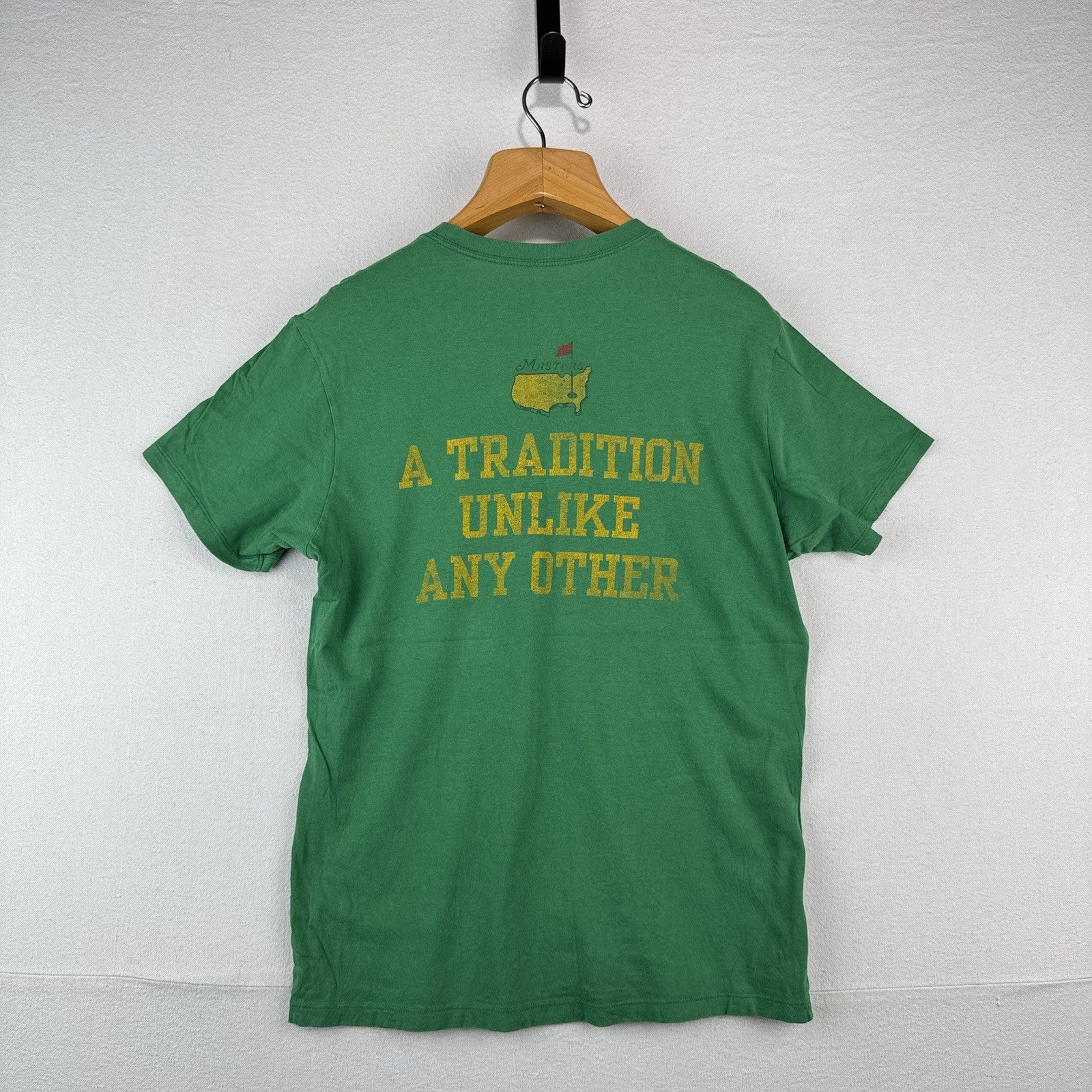 Augusta National Masters Tournament T Shirt Green Size Small