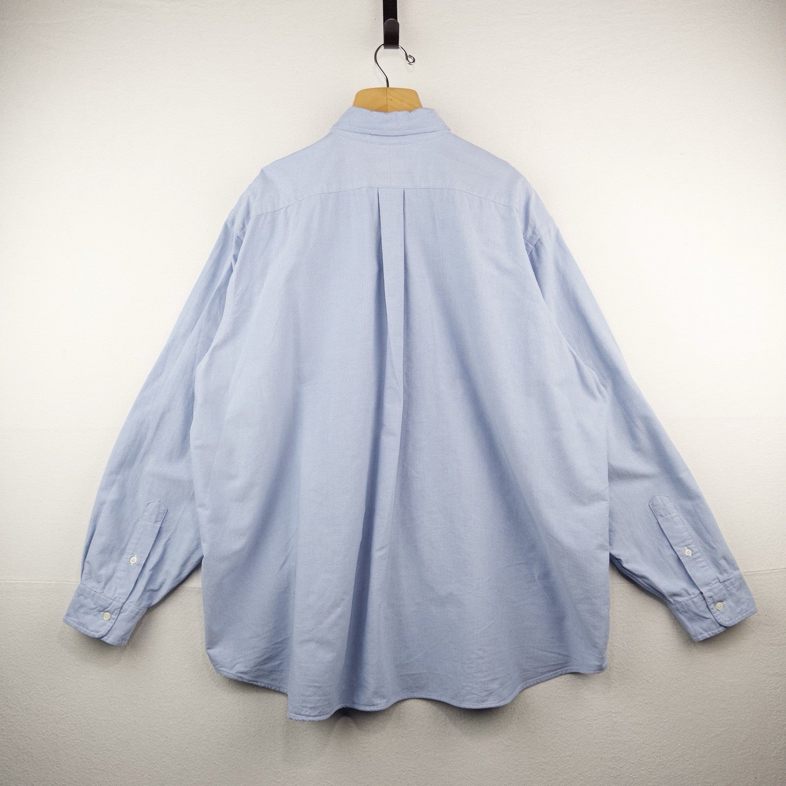 Ralph Lauren Oxford Shirt Mens Size 3XB Big Button Down Blue Long Sleeve Classic