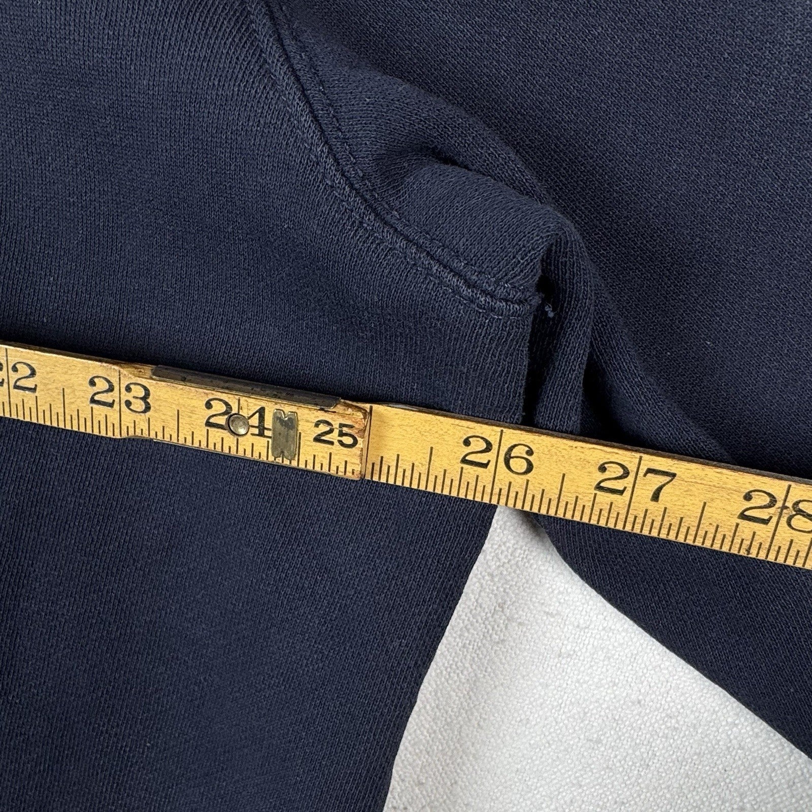 90’s Vtg Polo Jeans Co Ralph Lauren Men’s 2XL RL Letterman Full Zip Hoodie Blue