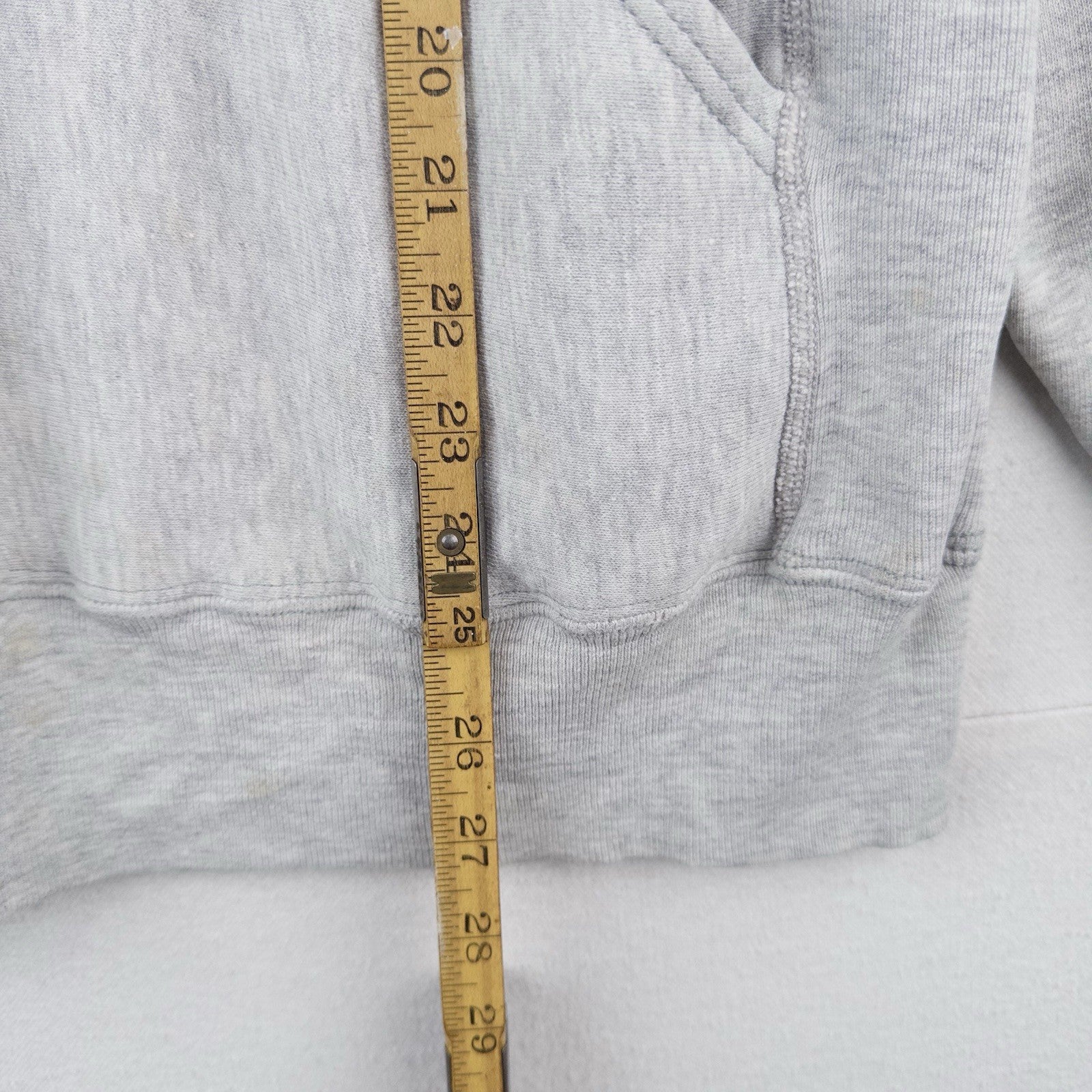 80s MacGregor Sand Knit FIJI Phi Gamma Delta Gray RW Hoodie Sweatshirt L USA