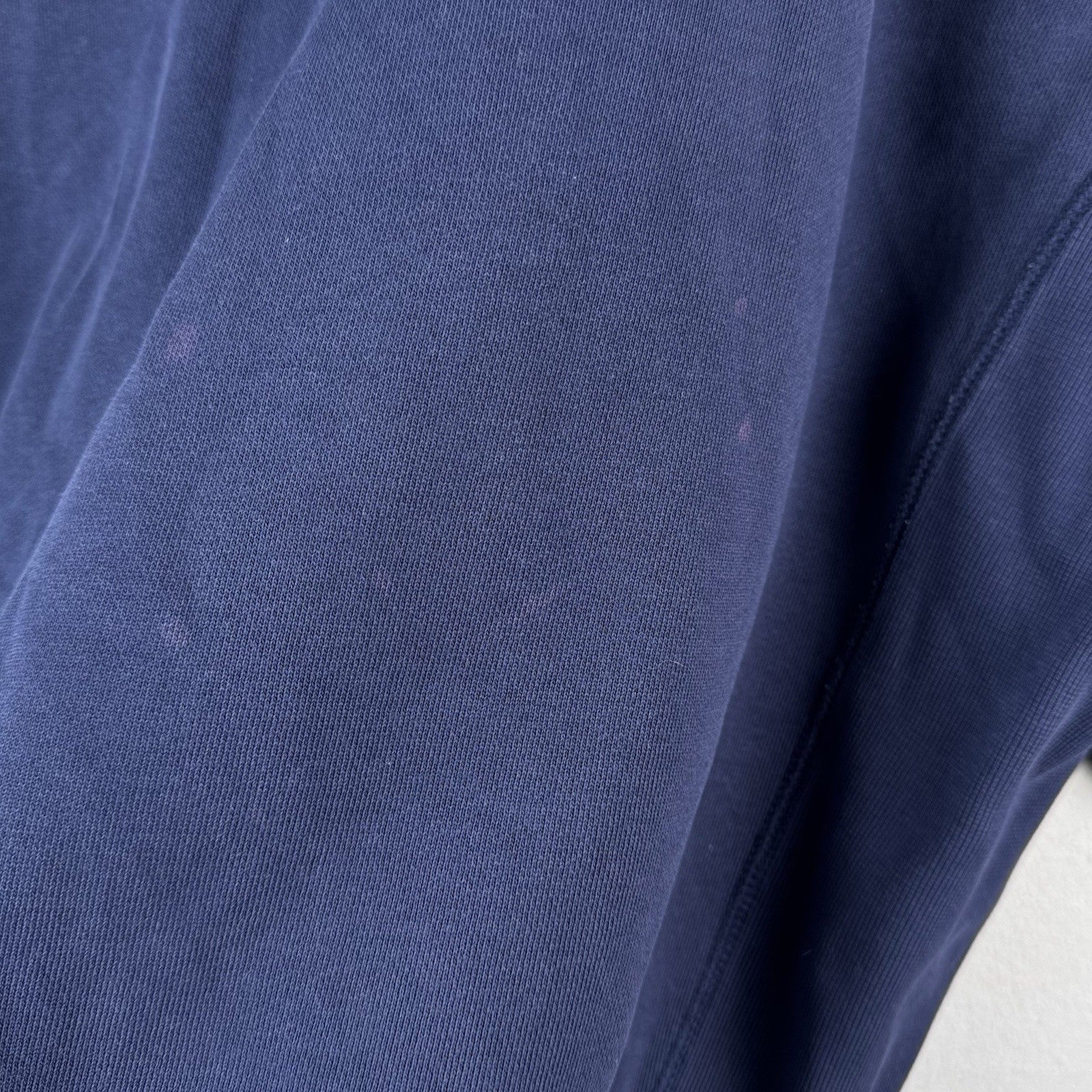 Vintage Ralph Lauren Hoodie Men’s 4XL Navy Blue Sweatshirt Full Double Zipper