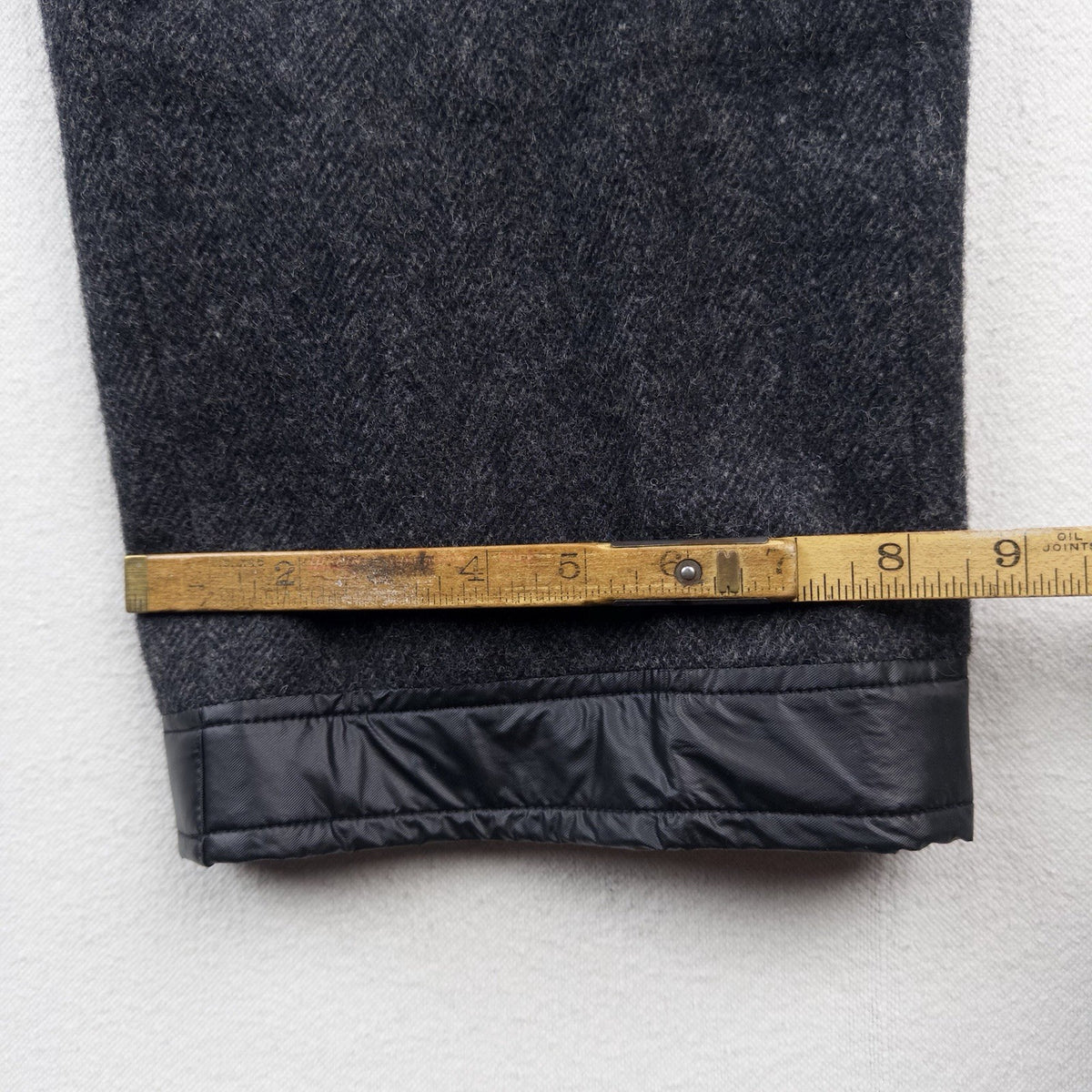 60’s Vtg Woolrich Malone Field Pants 32x32 Wool Heather Gray Nylon Cuff USA