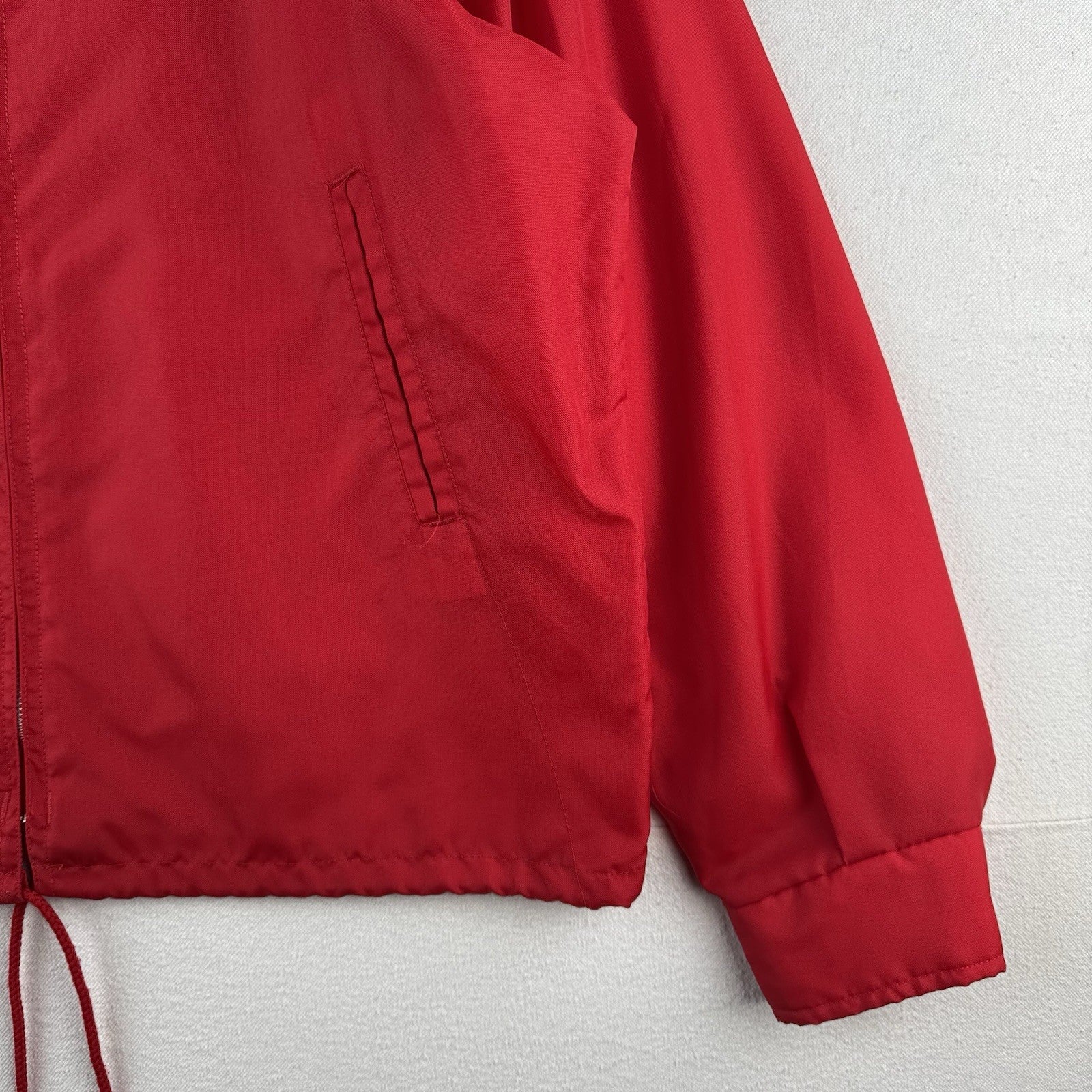 80’s Vintage CatTrackers 4WD Club Coach Light Jacket Red Men’s Large