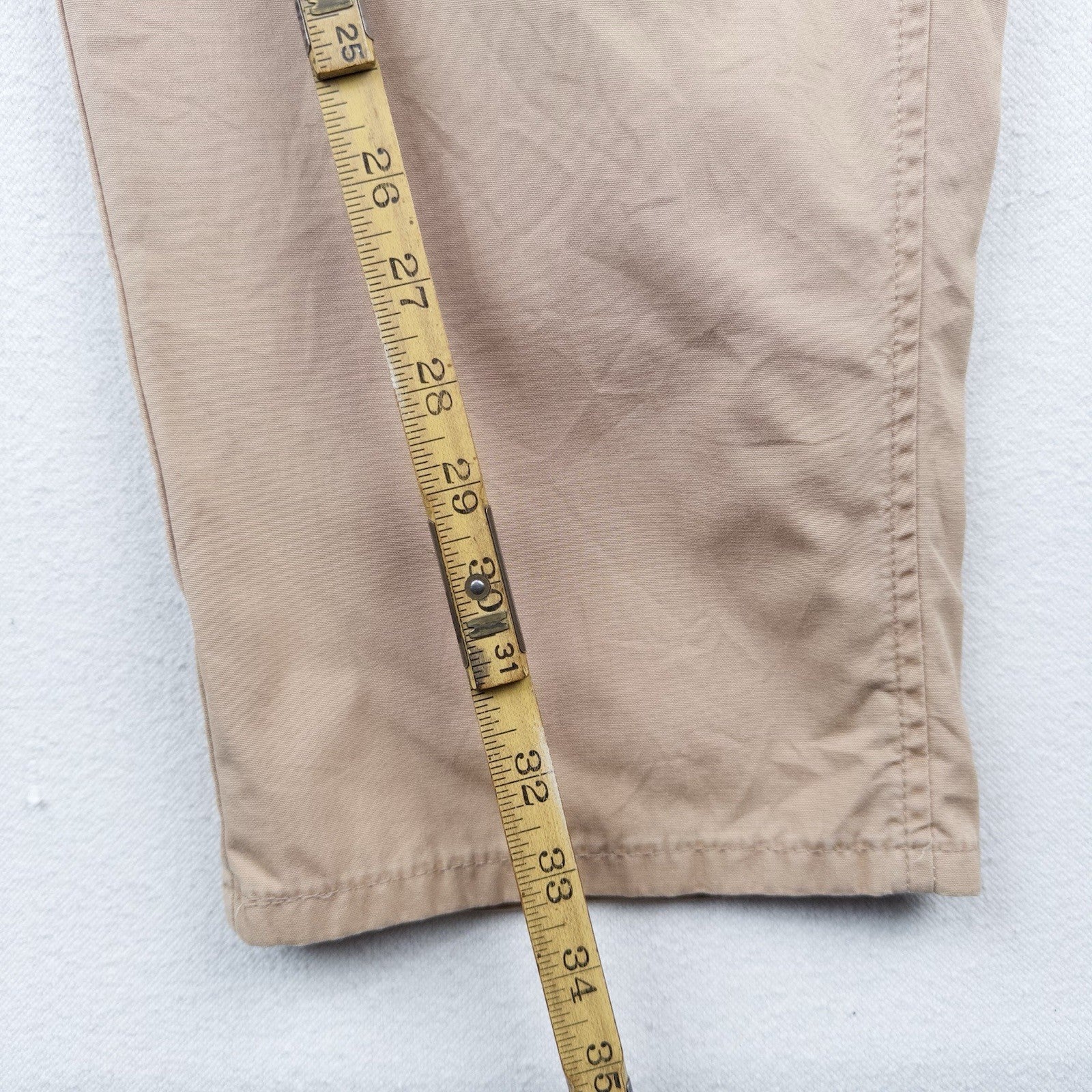80’s Vtg Polo Ralph Lauren Lightweight Utility Chinos 32x34 (13” Rise) USA *Read