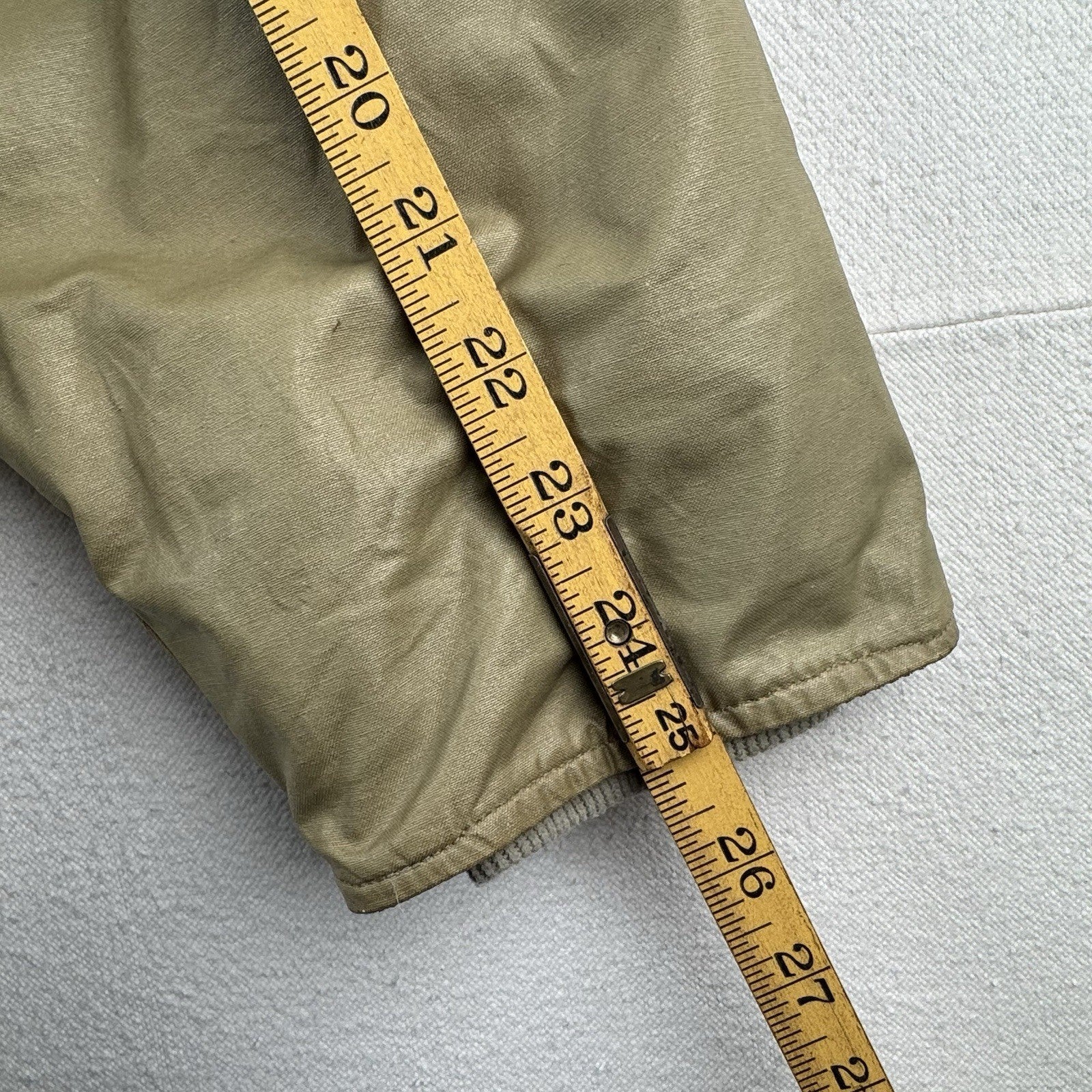 80’s Vtg Woolrich L Weatherproof Flannel Wool Lined Blanket Barn Jacket Coat USA