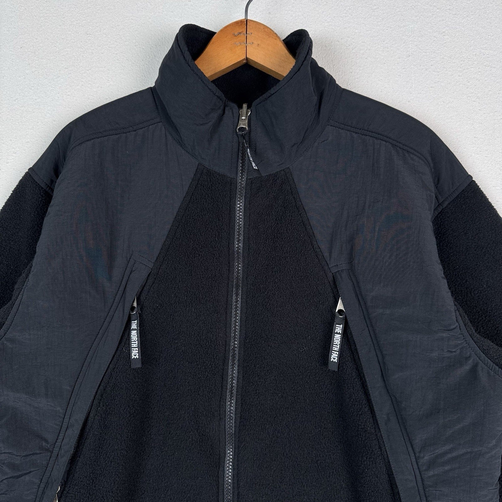 Vintage The North Face Polar Sun Men’s Fleece Jacket Black Medium