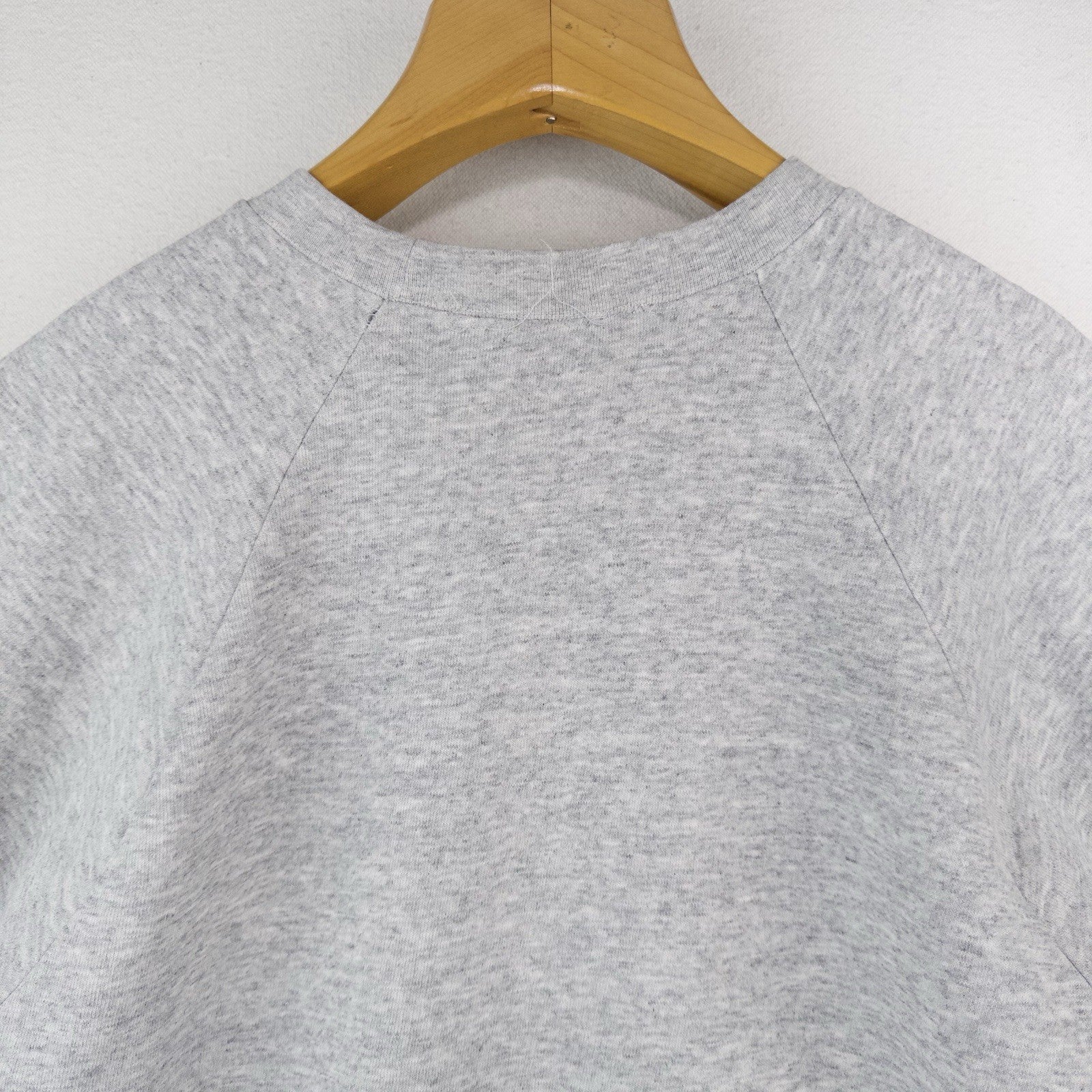90’s Vtg Kindan Athletic Dept. Gray Short Sleeve Sweatshirt Stencil Raglan XL