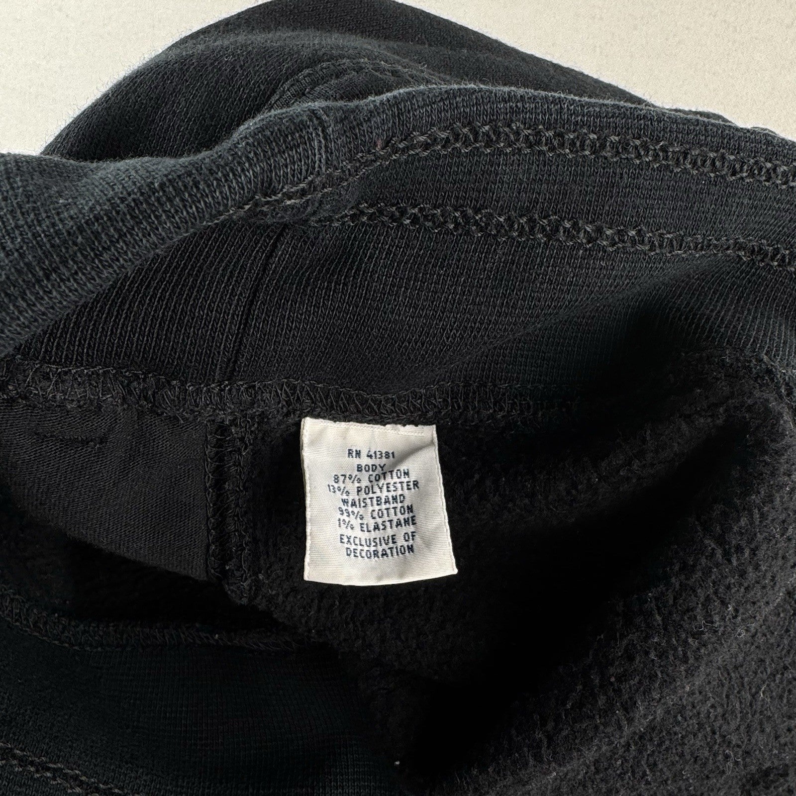 Polo Ralph Lauren Classic Fleece Straight Drawstring Sweatpants Men's XL Black