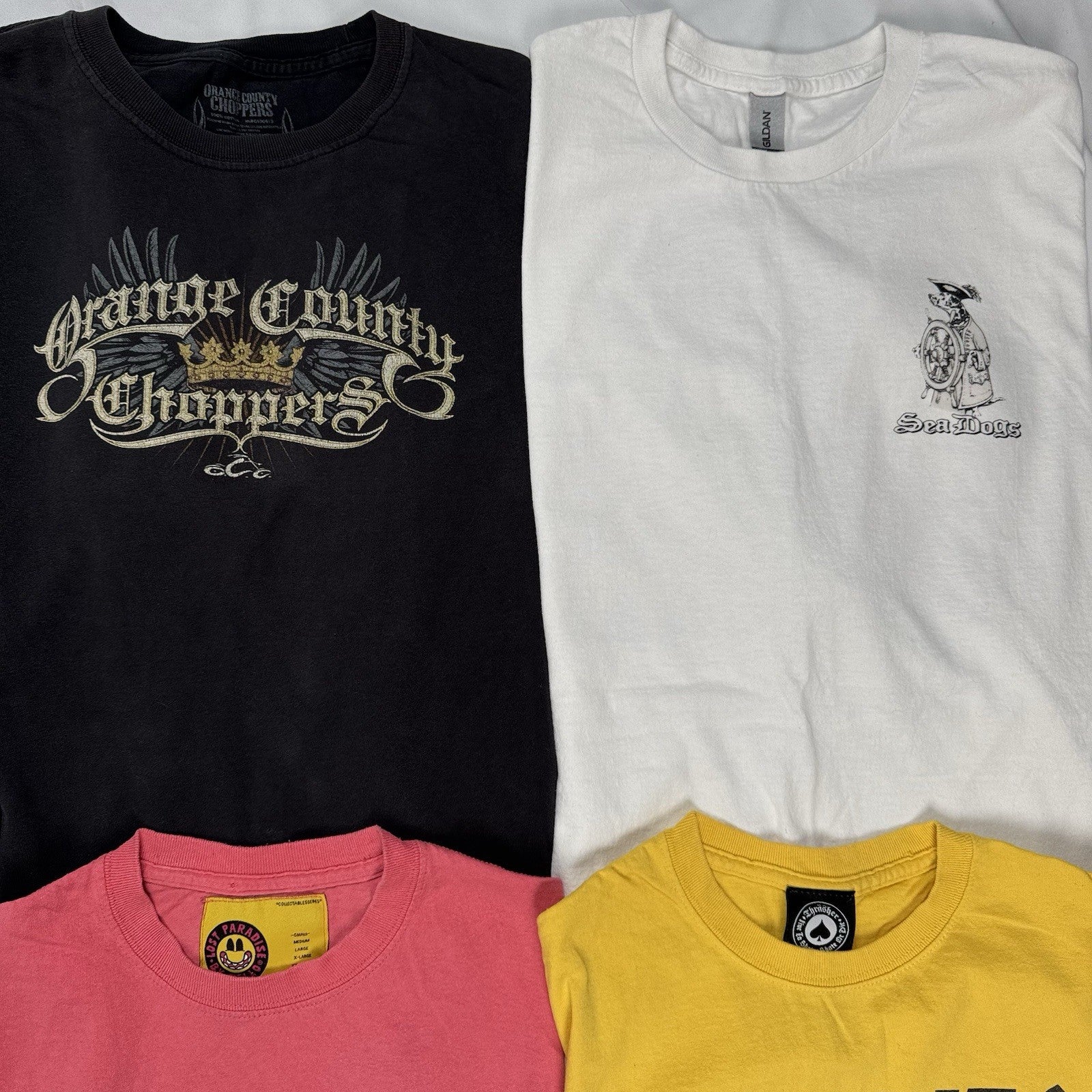 Lot of 10  2000’s Y2K T-shirt Wholesale Box S,M,L,XL,3XL