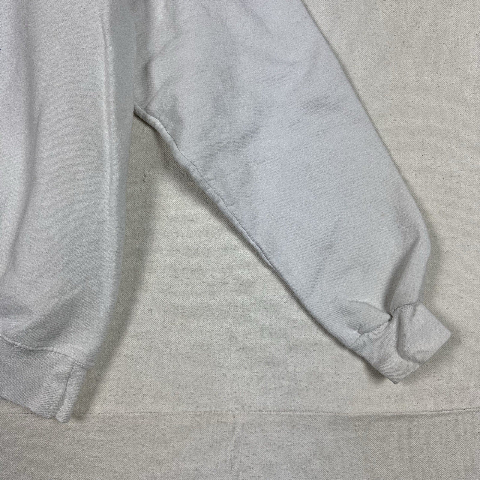 Hanes Salty Dog Cafe Men's S Gray Cotton Pullover Sweatshirt Distressed