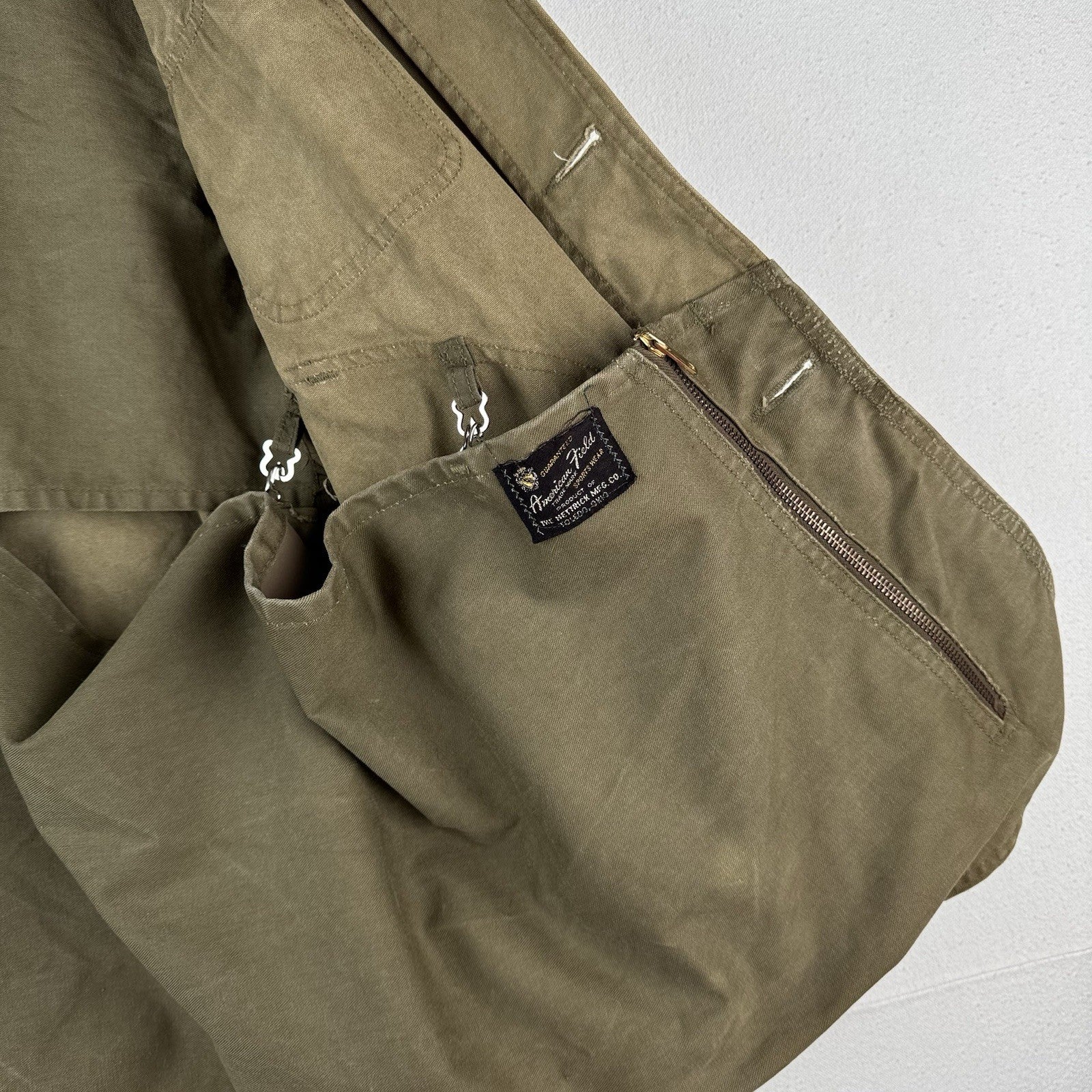 50’s Vintage Hetterick Mfg Co American Field Hunting Jacket Chore Coat USA 44”