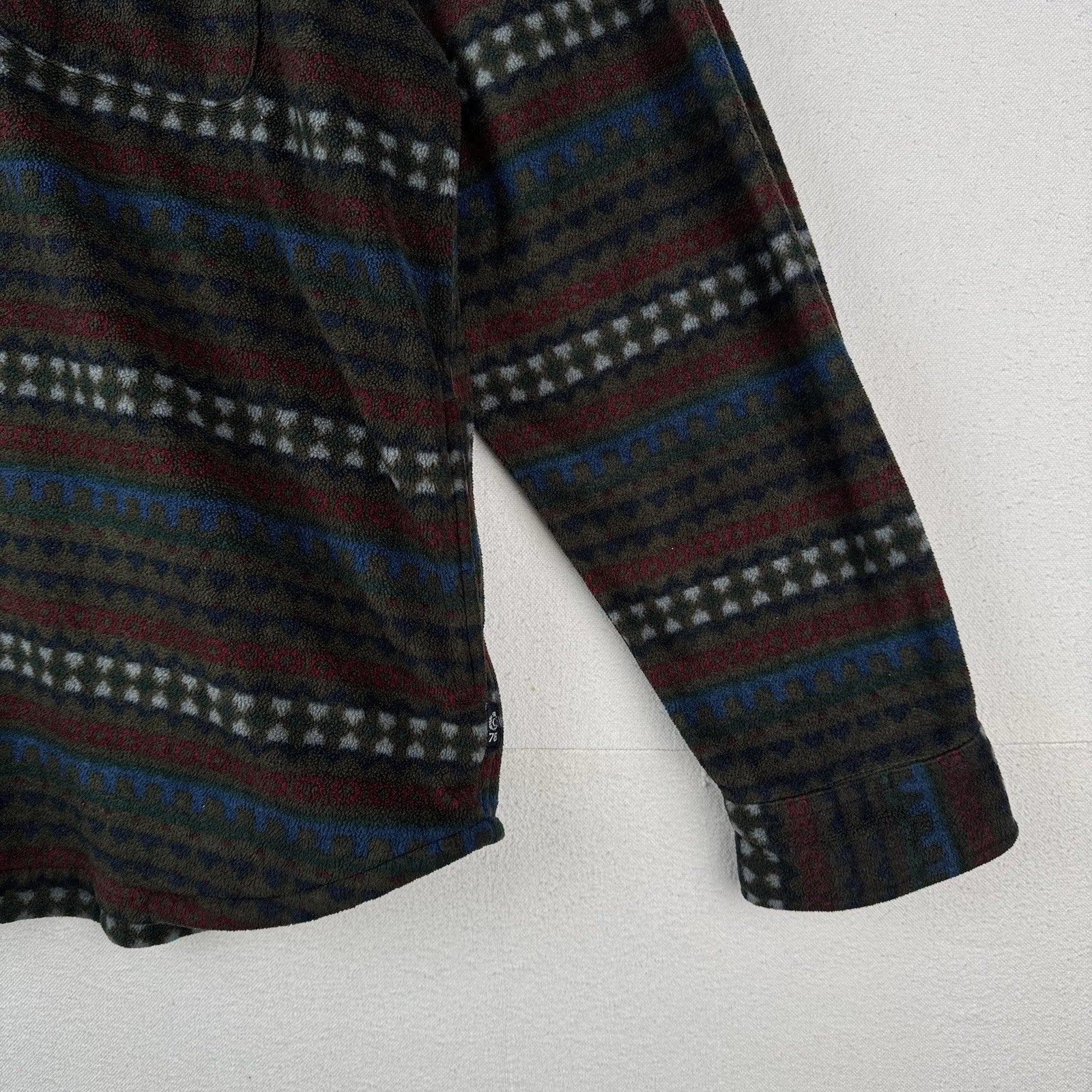 Vintage Ralph Lauren Chaps Men’s XL Southwestern Fleece 1/2 Zip Pullover Jacket