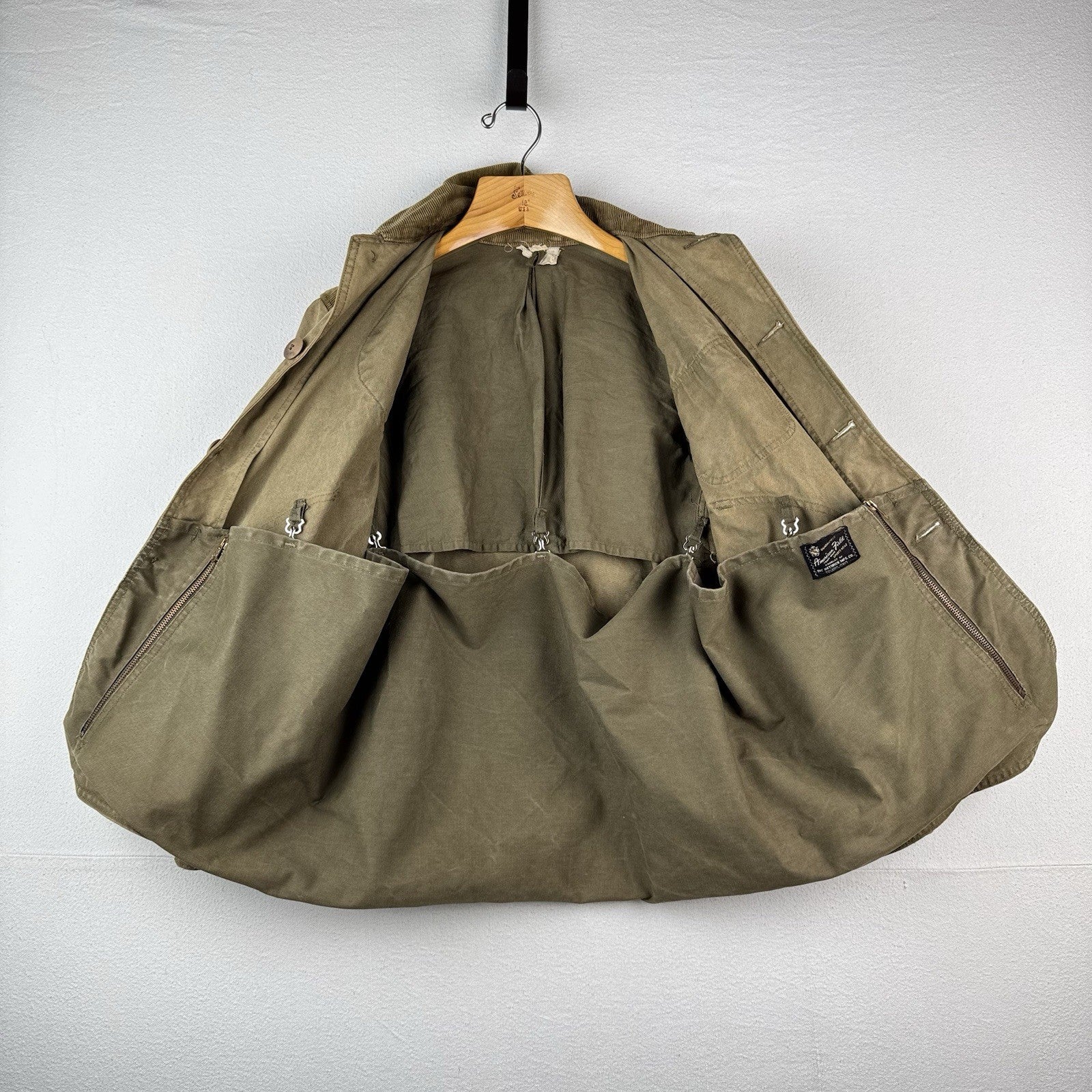 50’s Vintage Hetterick Mfg Co American Field Hunting Jacket Chore Coat USA 44”