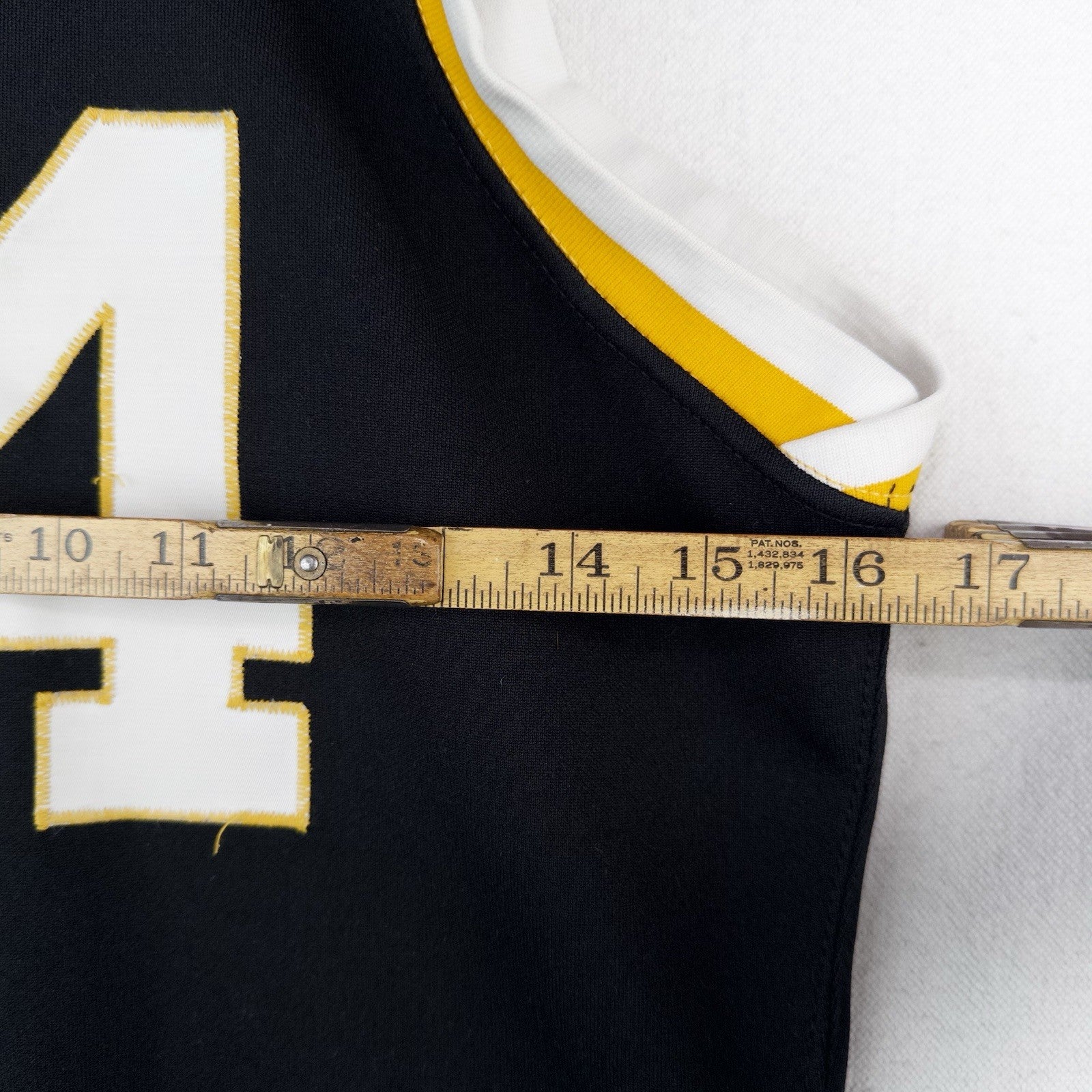 60’s Vtg Wilson Made In USA Basketball Jersey Double Sided Number 14 Medium