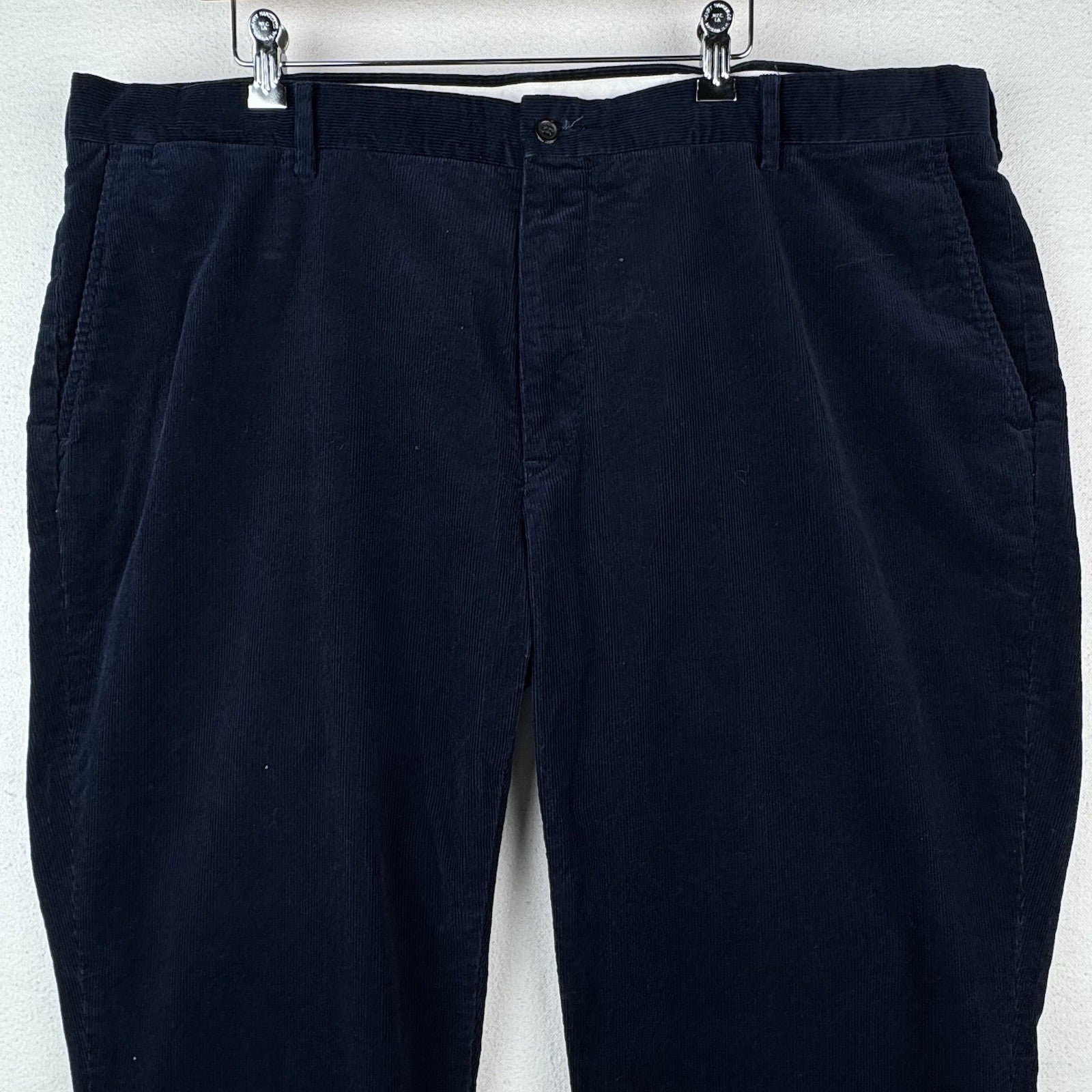 Polo Ralph Lauren Corduroy Classic Fit Pants Men’s 44Bx30 Big Stretch Navy Blue