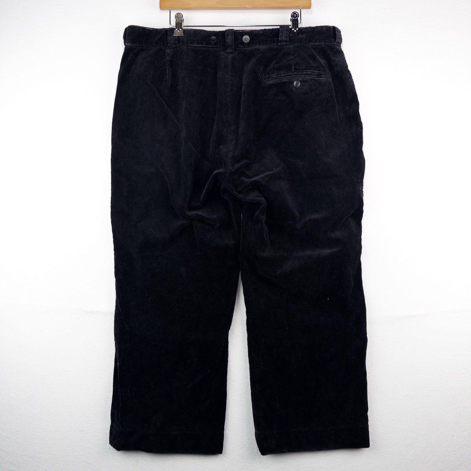 Polo Ralph Lauren French Workman Corduroy Pant Sashiko Patchwork 40x30(27) Brown