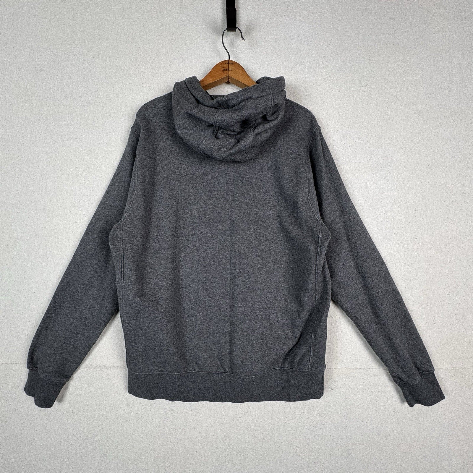 Nike Sportswear Club Dark Gray Fleece Pullover Hoodie Men’s Medium